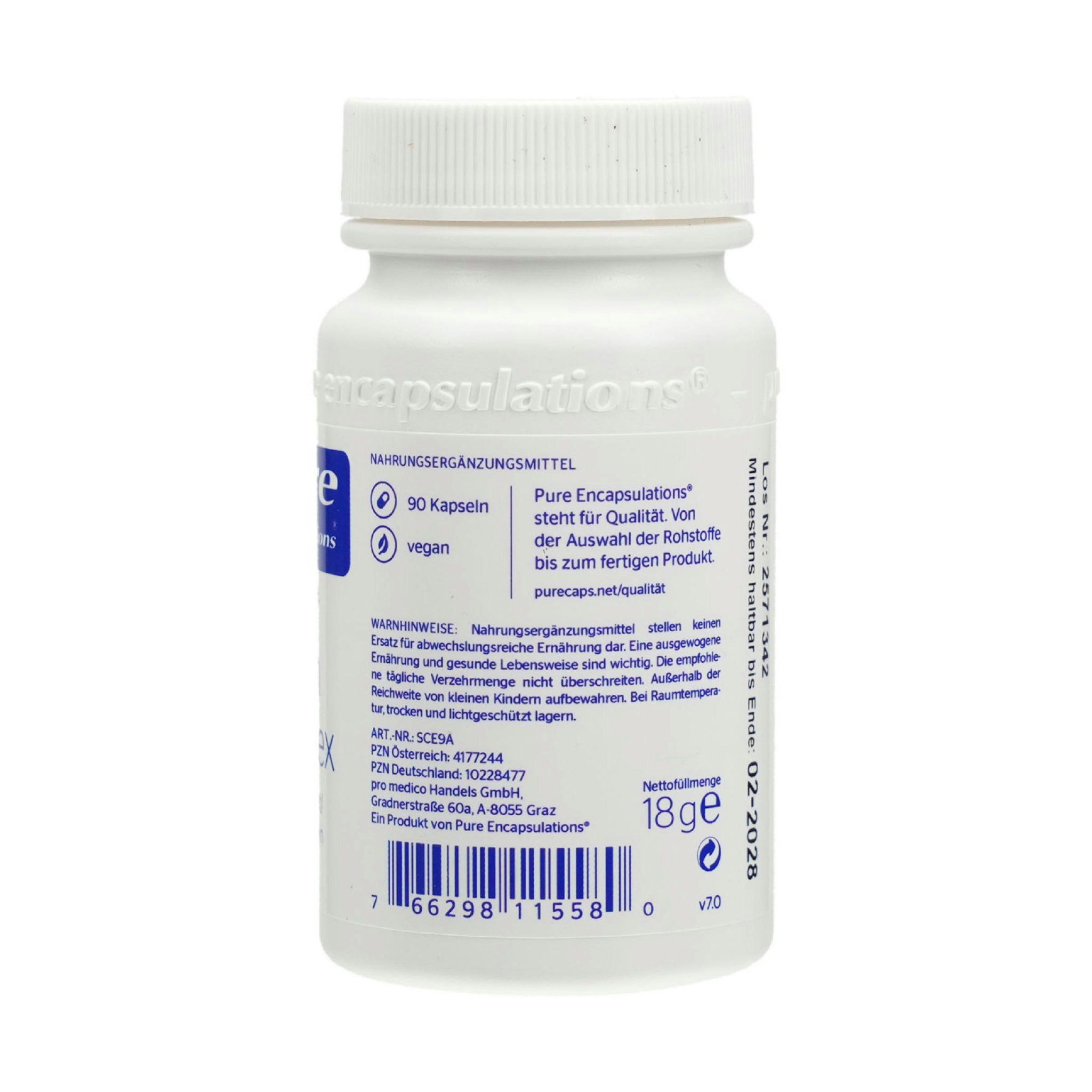 Pure PURE ENCAPSULATIONS Selen Complex Kapseln Kapseln