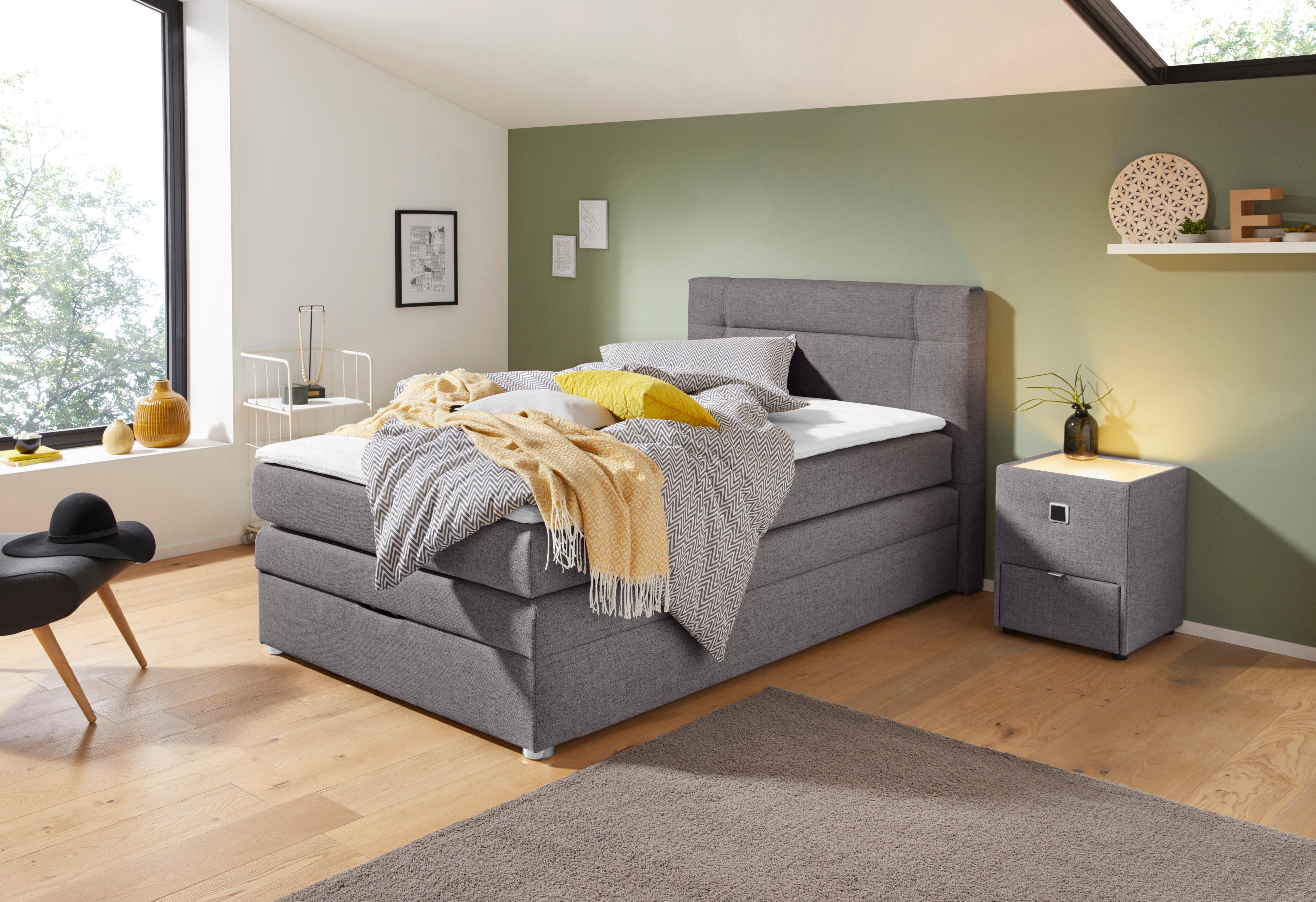 Jockenhöfer Gruppe Boxspringbett Carmen, mit Bettkasten günstig online kaufen