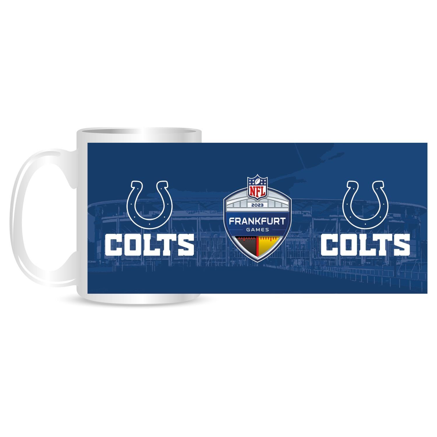 Great Branding Tasse NFL Game Frankfurt 2023 Indianapolis Colts 450ml T