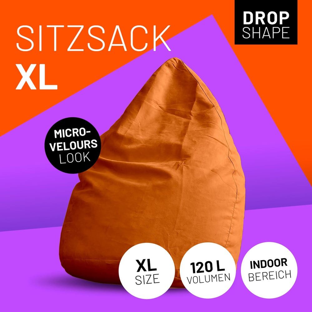 Lumaland Sitzsack Luxury XL Sitzsack (1 günstig online kaufen
