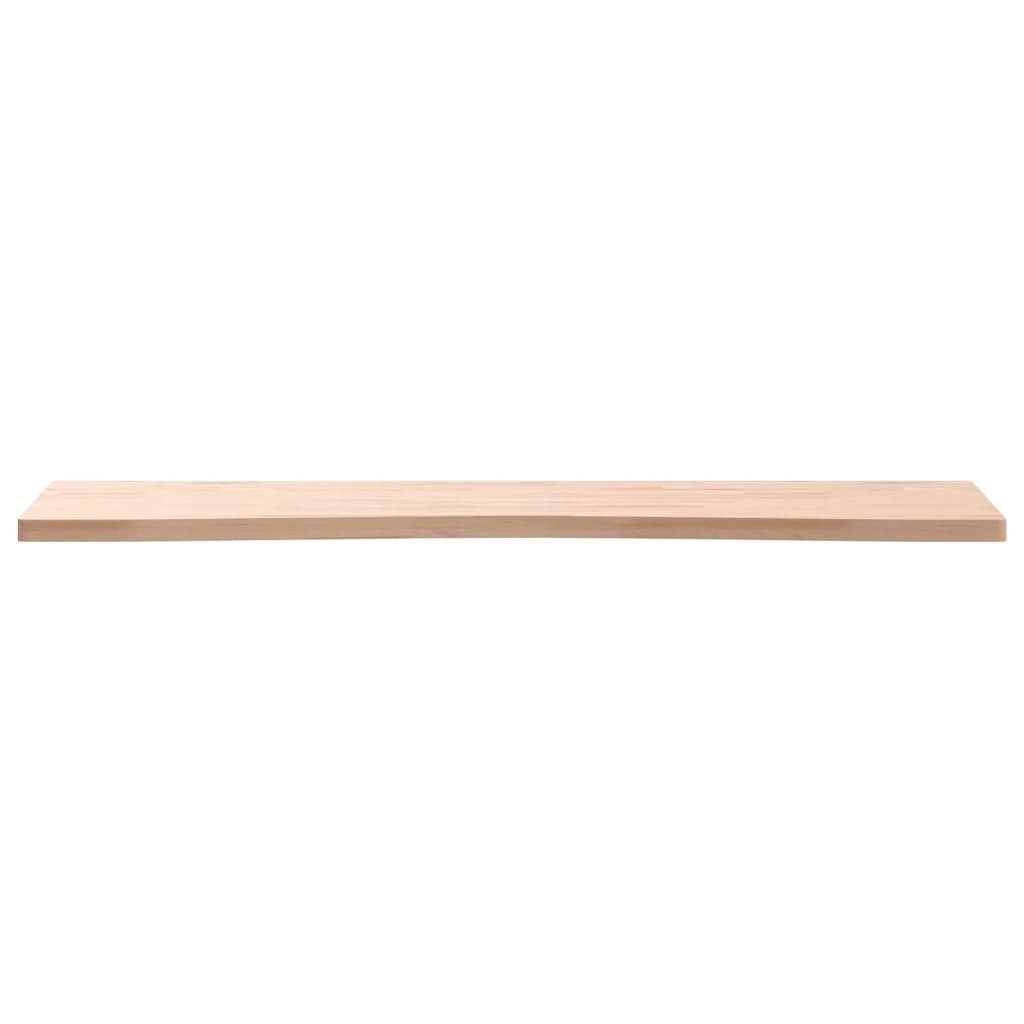 Schreibtischplatte Schreibtisch cm Bür Arbeitsplatte Buche vidaXL Massivholz 110x55-60x2,5