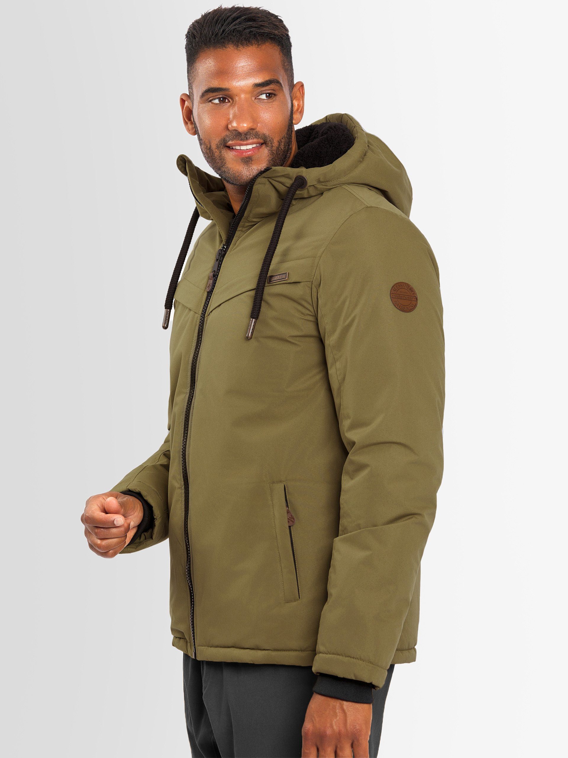 Alessandro Salvarini Winterjacke ASLighty innen komplett mit warmem Teddyfell