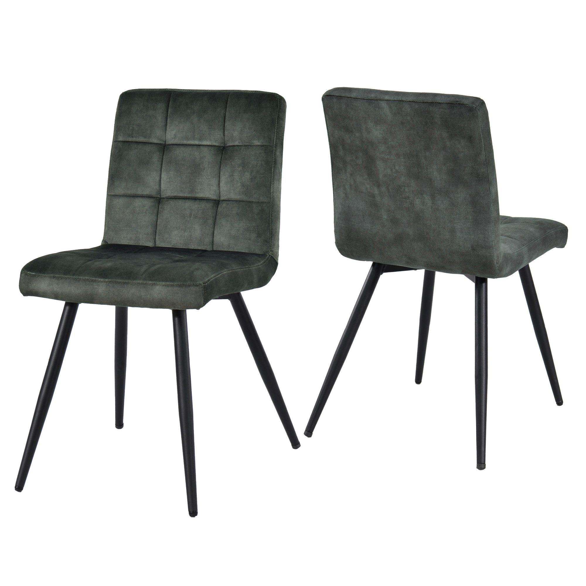 Duhome Esszimmerstuhl (8043-2), Küchenstuhl 2er Set, Wohnzimmerstuhl Polste günstig online kaufen