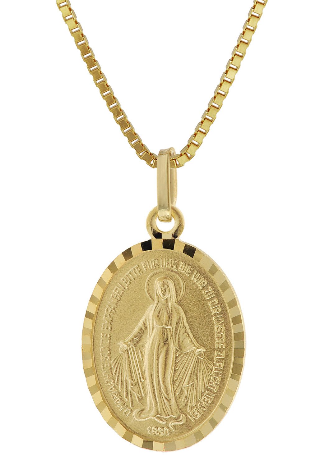 trendor Kette mit Anhänger Milagrosa Anhänger Gold 333 (8 Kt) mit Vergoldet günstig online kaufen