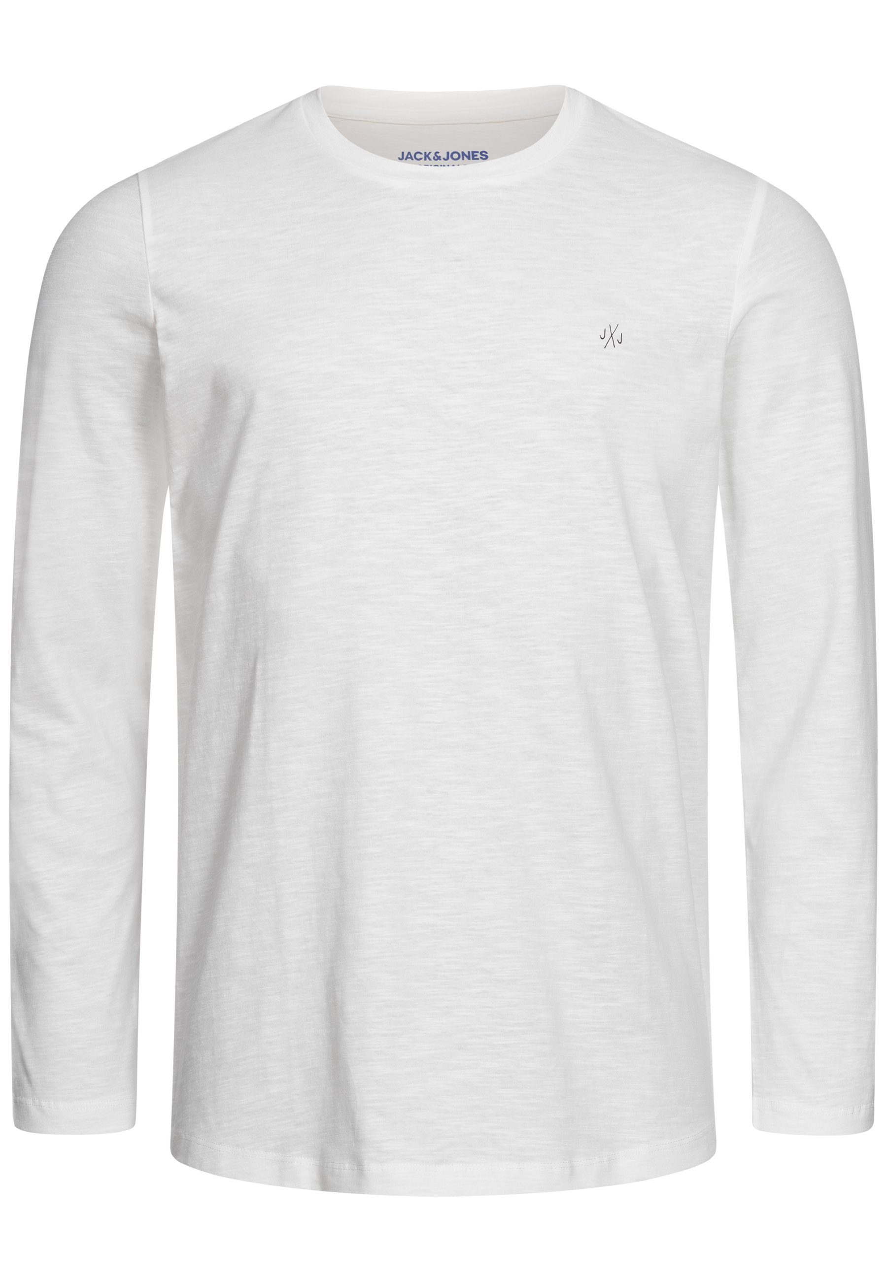Jack & Jones Langarmshirt BAS TEE LS CREW NECK