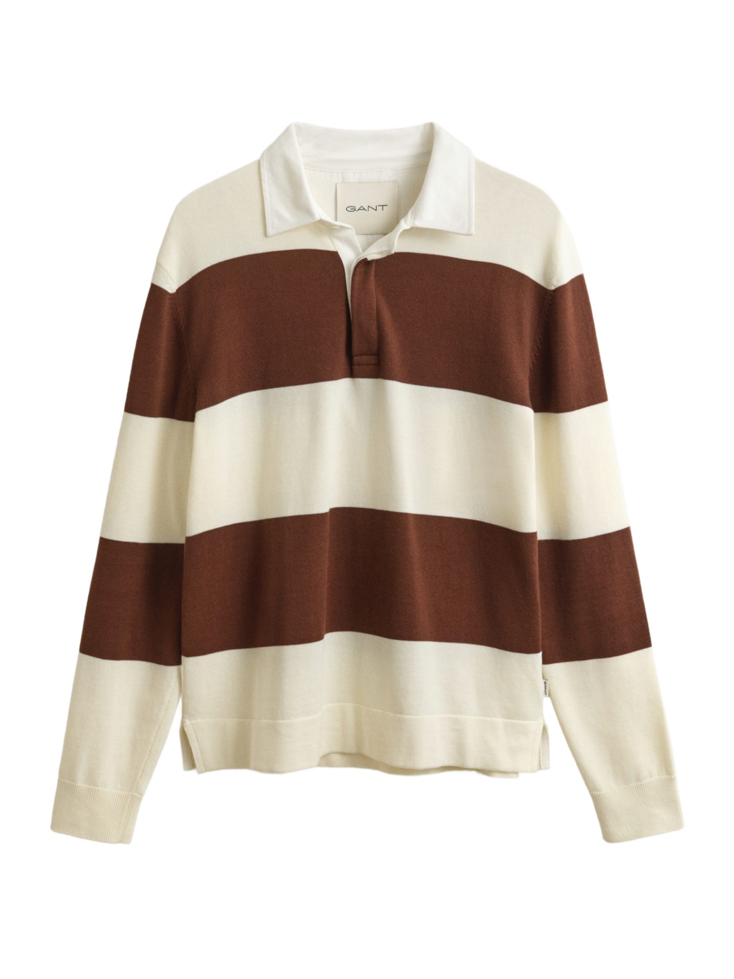 Gant Troyer bunt,Casual,Baumwolle,Gestreift,Polokragen,Lang,Regular Fit