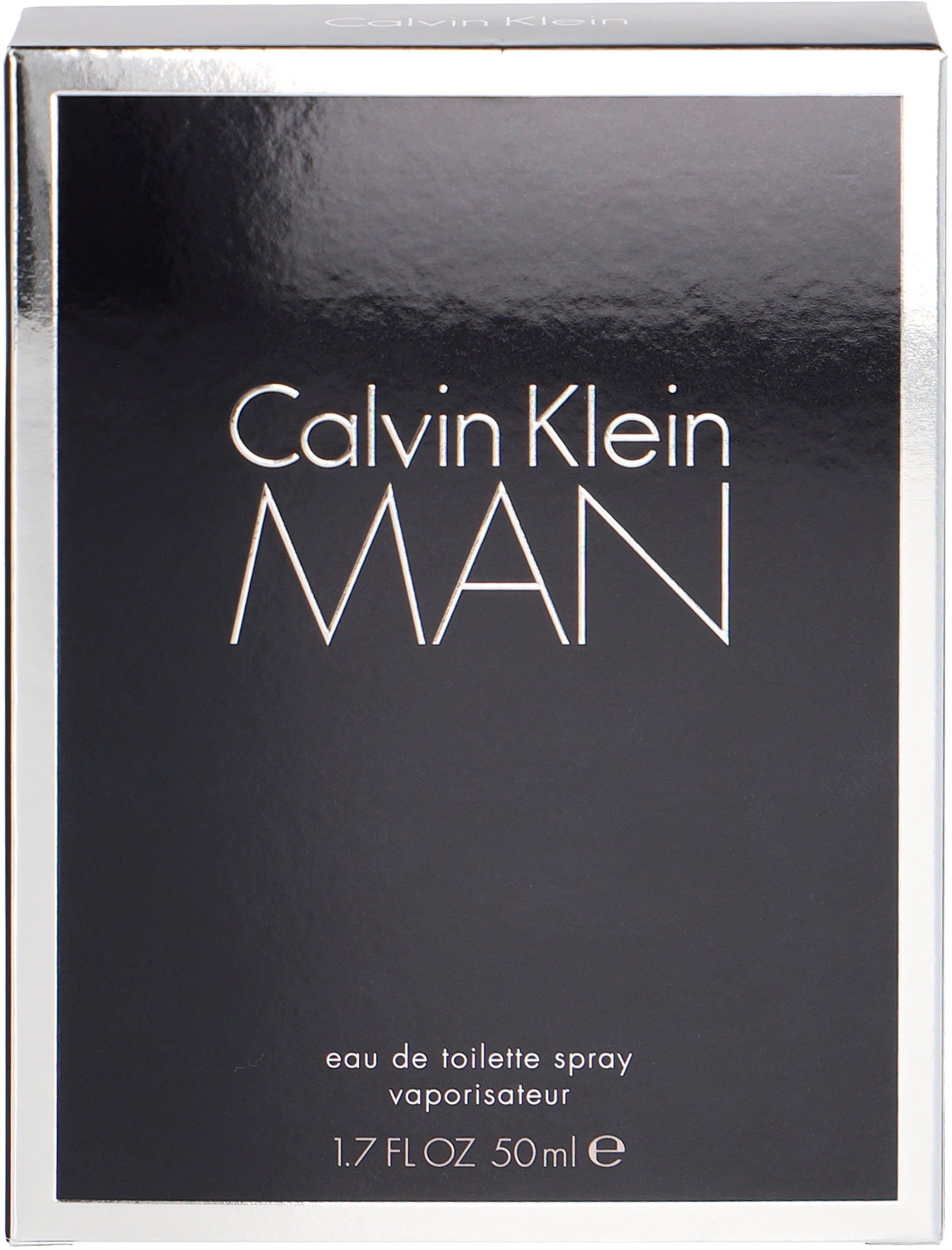 Calvin Klein Eau de Toilette Man, with versatile nuances