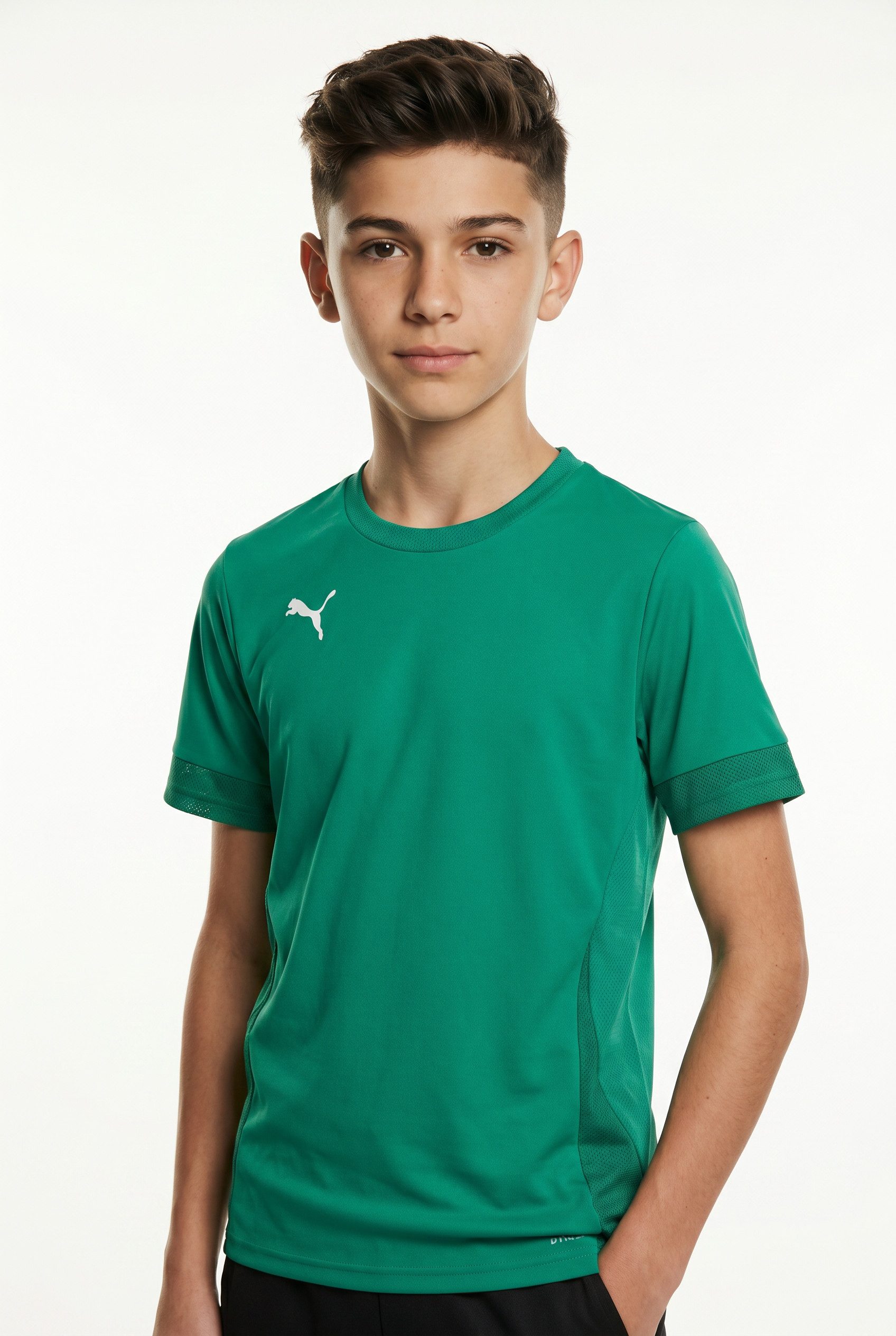 PUMA Fußballtrikot TEAMGOAL MATCHDAY JERSEY JR für Jugendliche, Fußball, Kurzarm, sportlicher Stil, aus Polyester