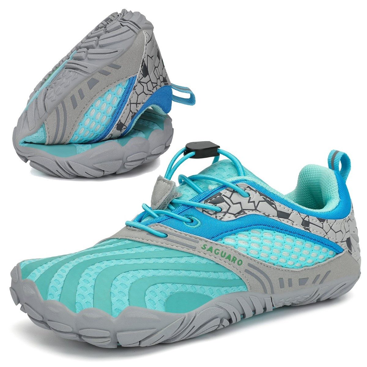 SAGUARO Saguaro leichter biegsamer Kinder Barfußschuh sky EUR 25 Barfußschuh