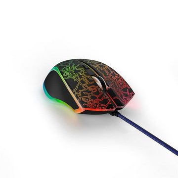 uRage Gaming-Maus "Reaper 220 Illuminated” Gaming-Maus (kabelgebunden)