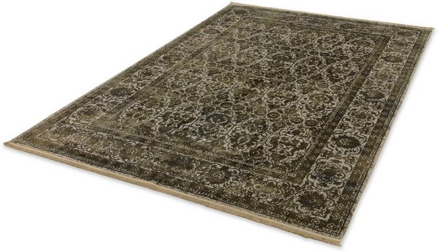 Teppich »Velvet«, SCHÖNER WOHNEN-Kollektion, rechteckig, Höhe 7 mm, Viskose, Wohnzimmer-Otto