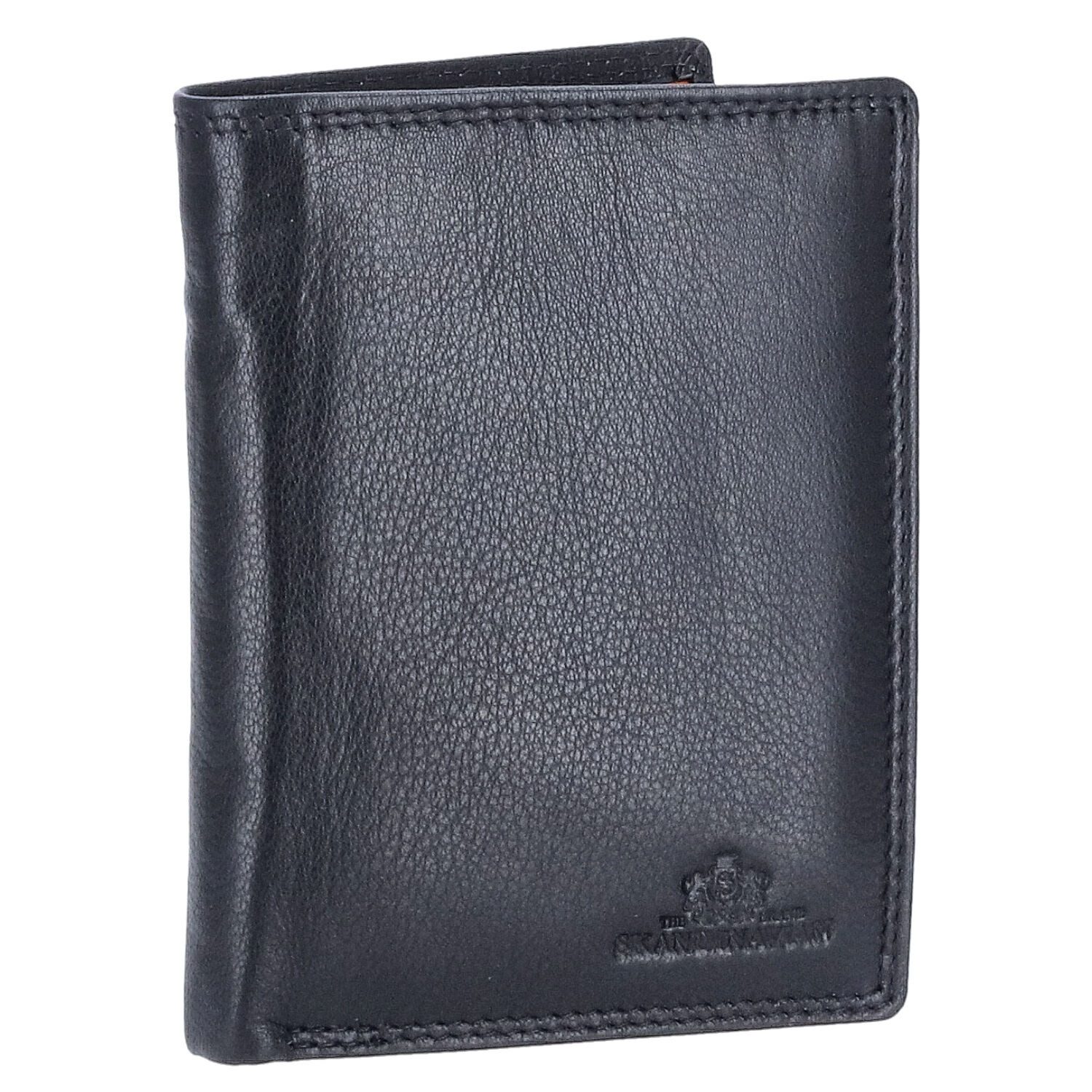 Geldbörse The Skandinavian Brand Lederbörse Hoch Multicolor Black