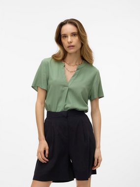 Vero Moda Blusenshirt VMMYMILO SS V-NECK TOP WVN GA