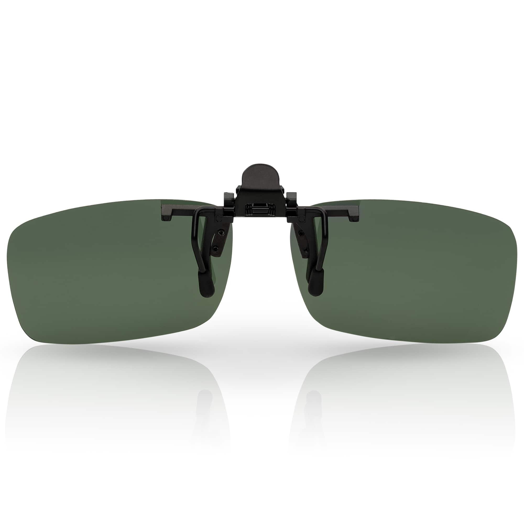 Clip Sonnenbrille Eyewear BEZLIT (1-St) Aufsatz On Brillen polarisierten Polarisiert Linsen Grau mit