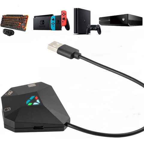 Tadow Maus konverter, kabelgebundener Tastatur und Maus Adapter Controller (für PS /PS3/Xbox/360 Console Series Converter)