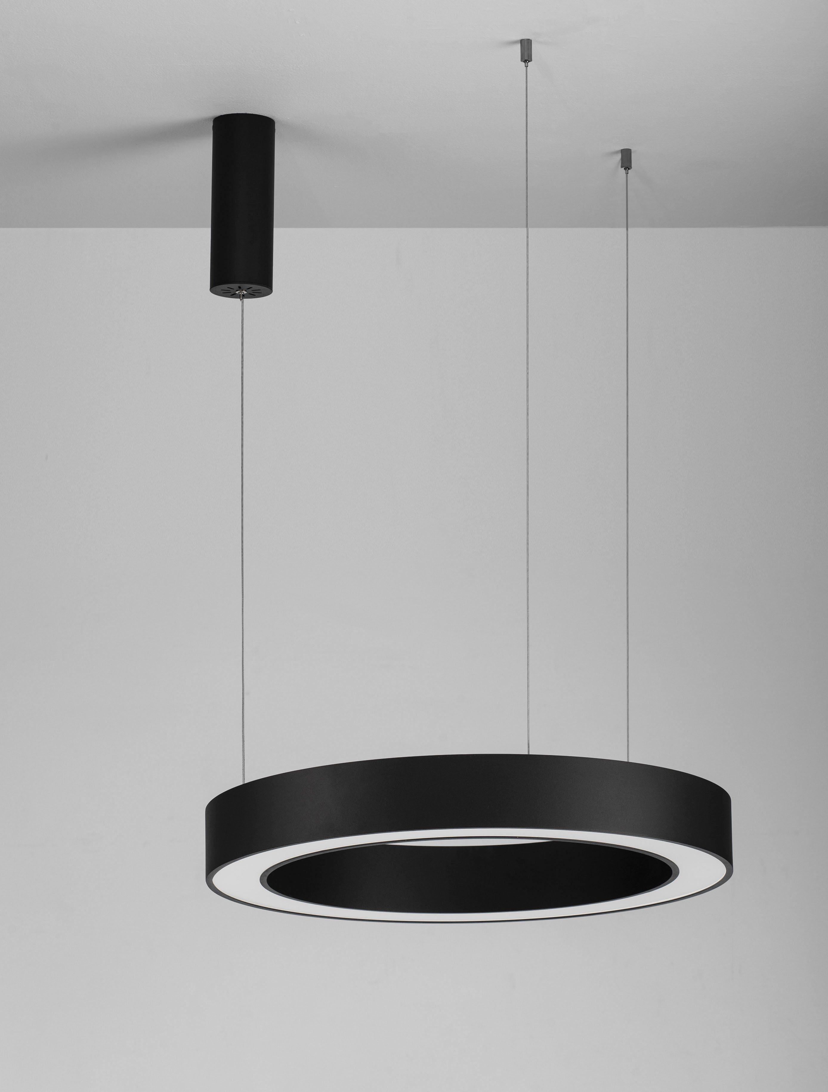 Nova Luce LED-Hängeleuchte MORBIDO, dimmbar über Fernbedienung, LED fest integriert, Warmweiß