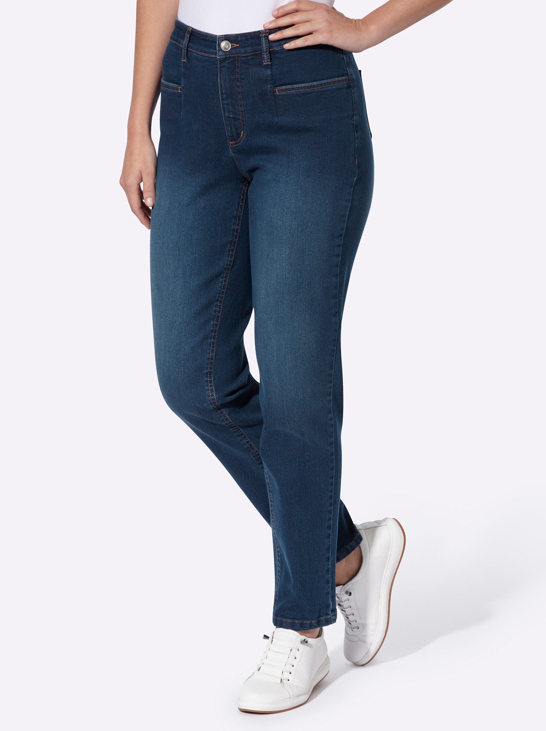 Sieh an! Bequeme Jeans Jeans komfortabel