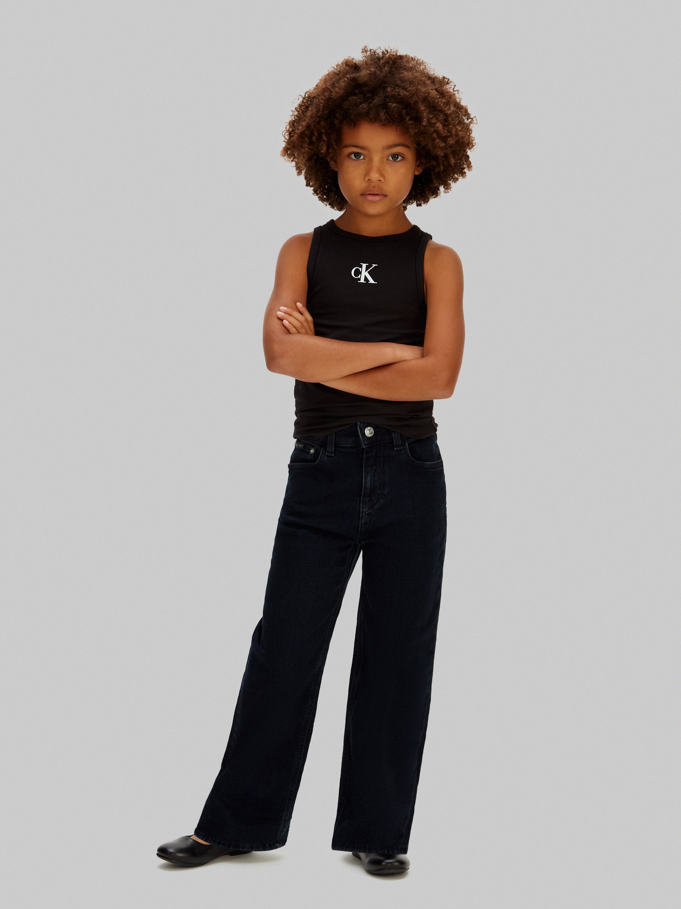 Calvin Klein Jeans Tanktop LOGO TANK TOP Regular fit für Kinder, mit Logoschriftzug