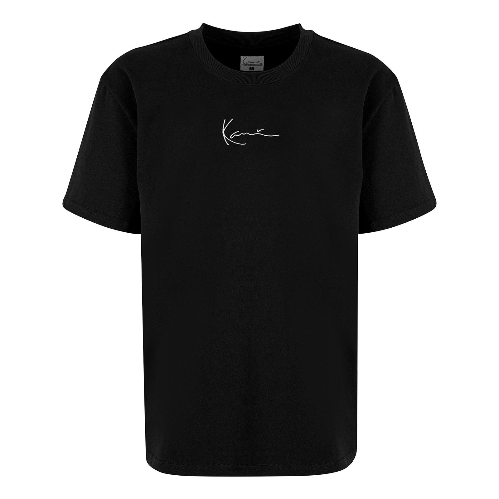 Karl Kani Kurzarmshirt "Karl Kani Herren KKMQ12002 SMALL SIGNATURE TEE WHT" günstig online kaufen