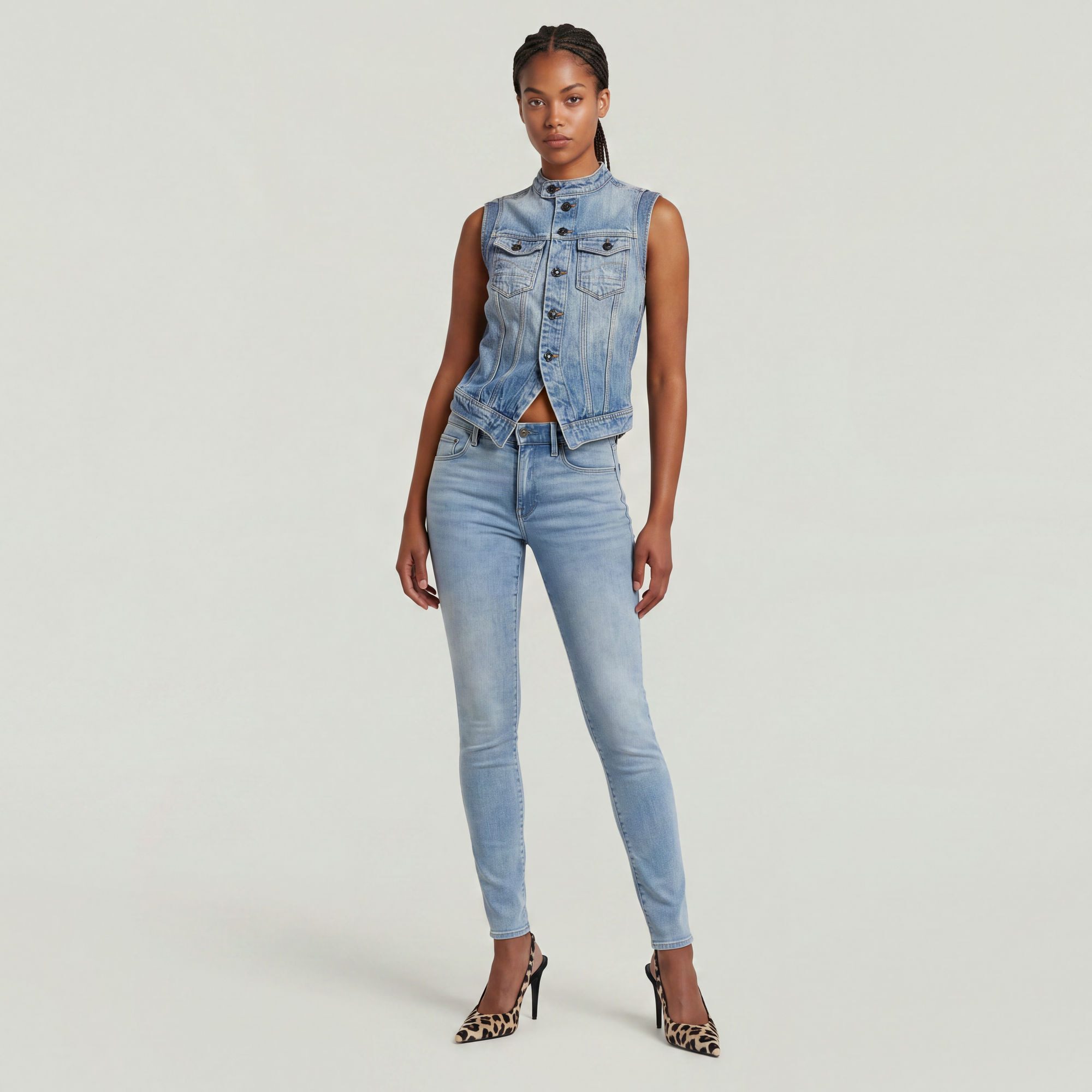 G-STAR 5-Pocket-Jeans 3301 Skinny Jeans – Bild 3 von 5