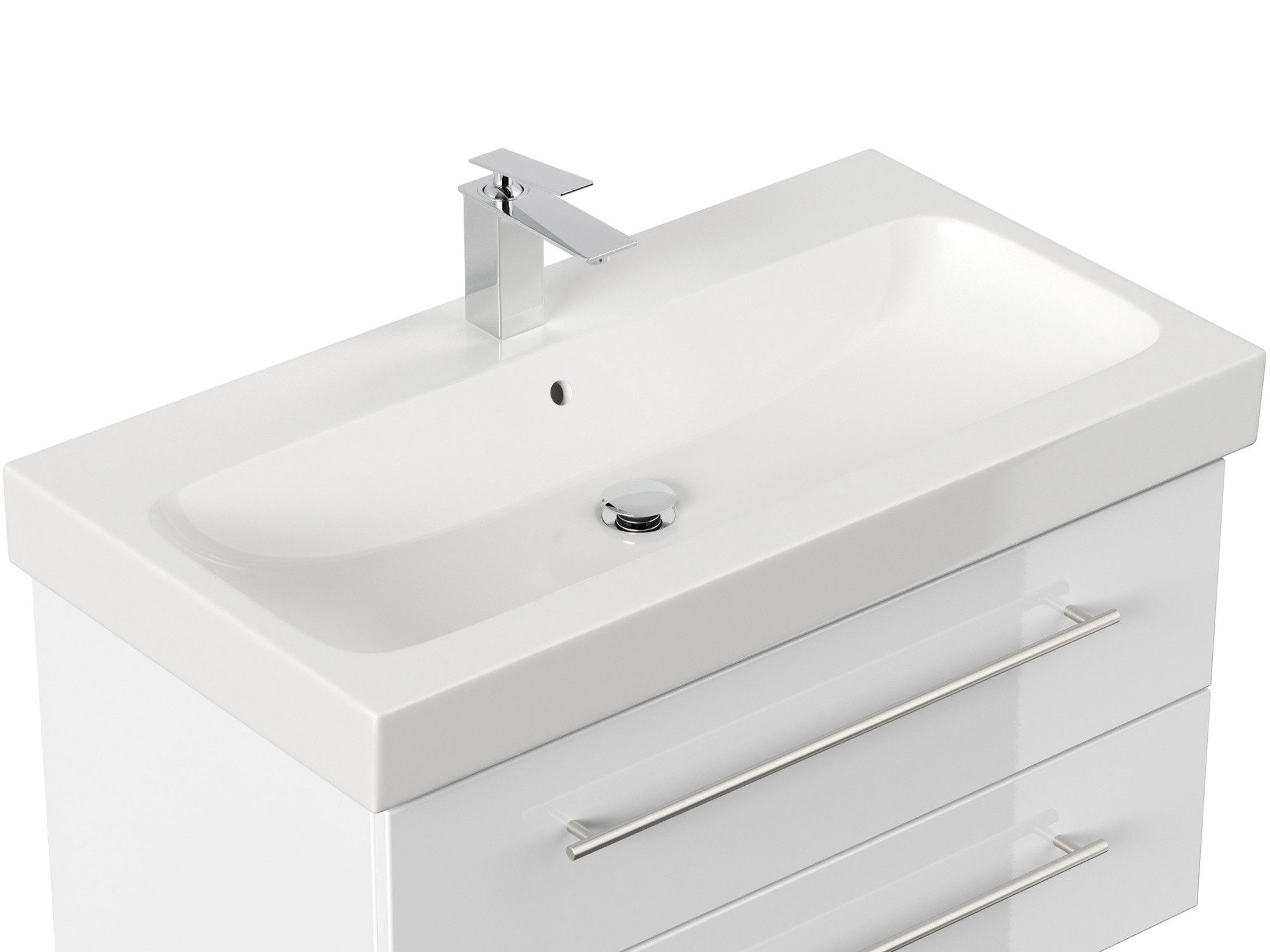 Magnolia Home Waschtisch Geberit Icon 90 cm Waschbecken