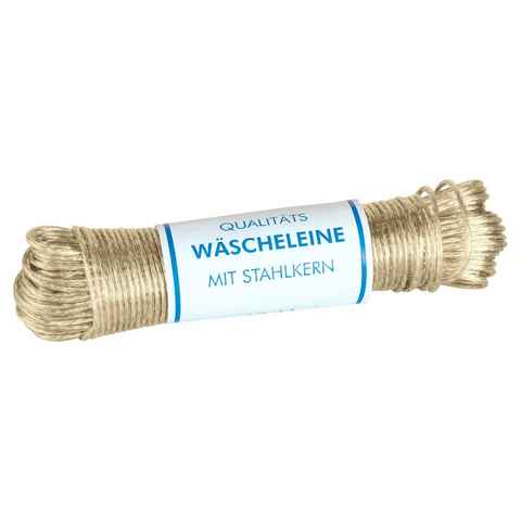 homiez Wand-Wäscheleine, Stärke 2.7 mm Länge: 50 m ummantelt