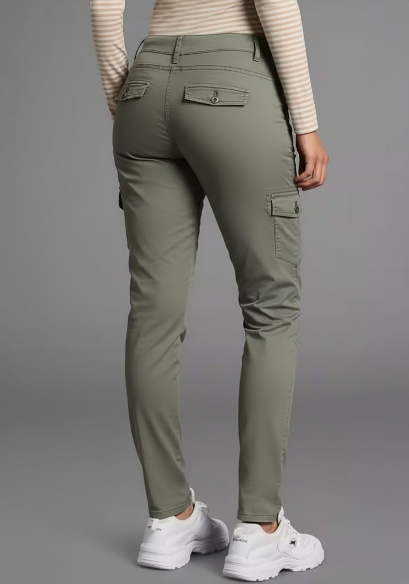 KangaROOS Cargohose mit aufgesetzten Taschen seitlich