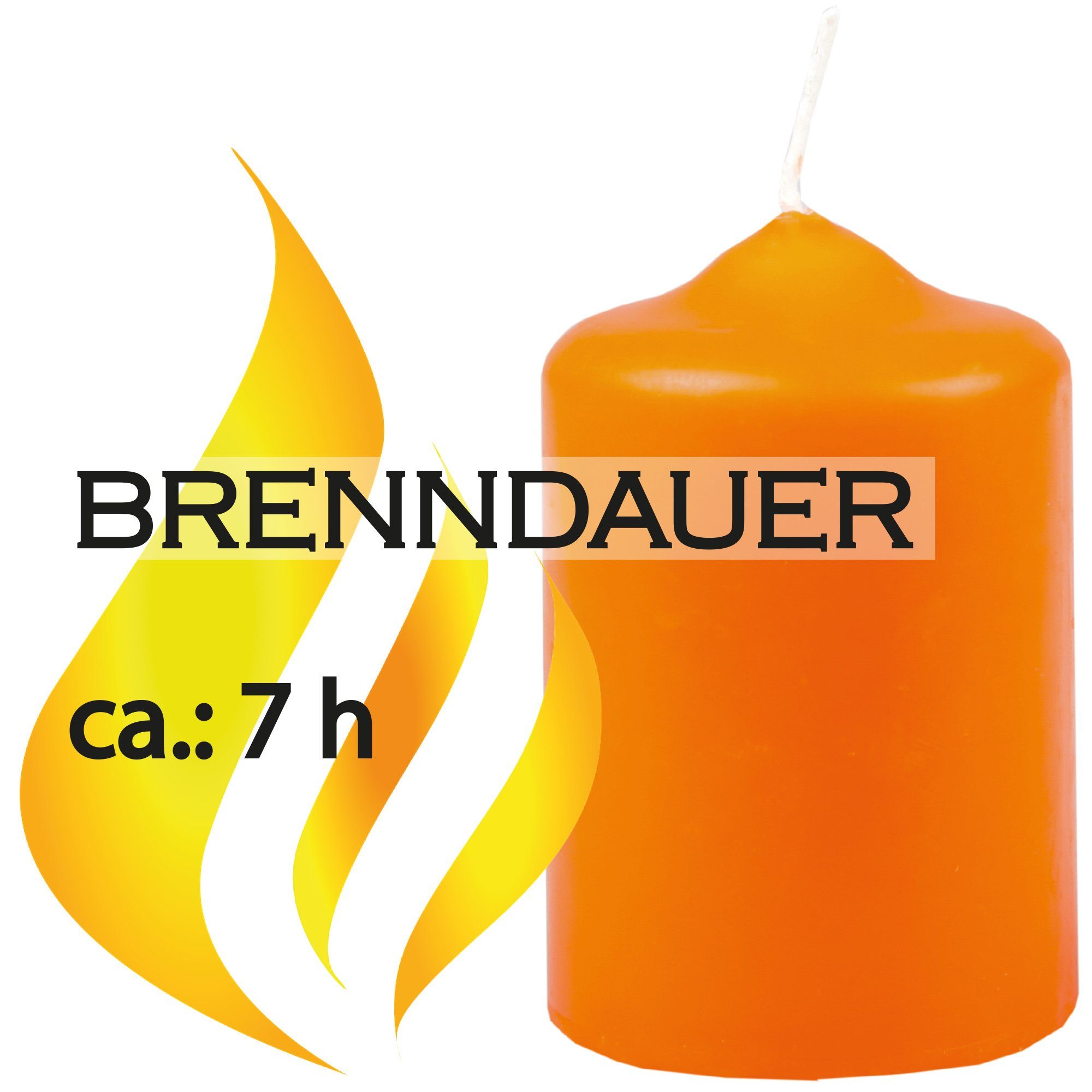 HS Candle Stumpenkerze Dekokerze (12-tlg), Wachskerzen günstig online kaufen