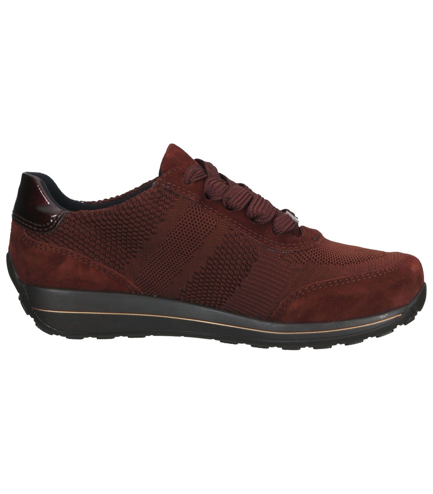 Ara Textil Sneaker Lila Sneaker Braun