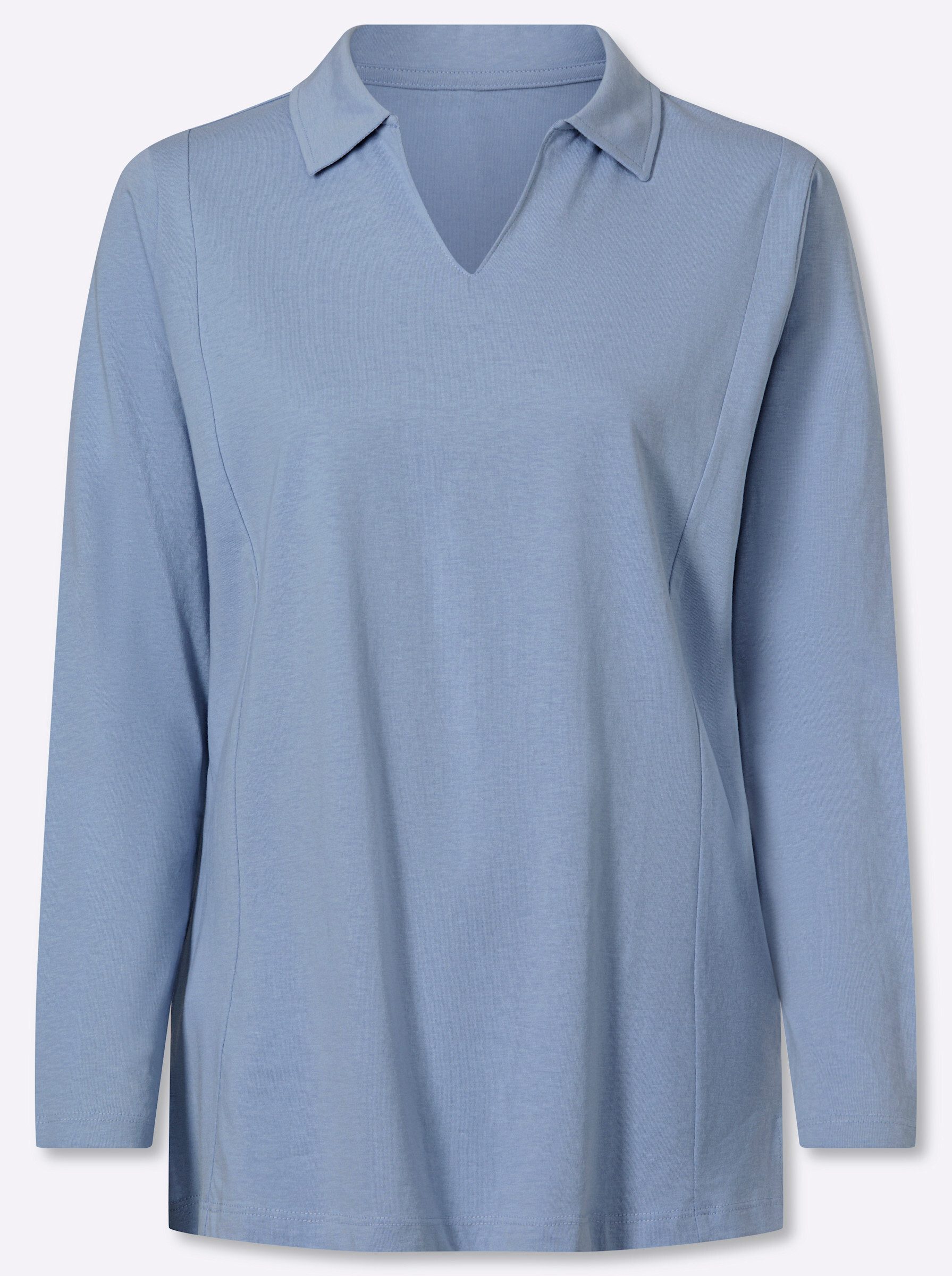 Sieh an! T-Shirt Poloshirt Langarm – Bild 4 von 5