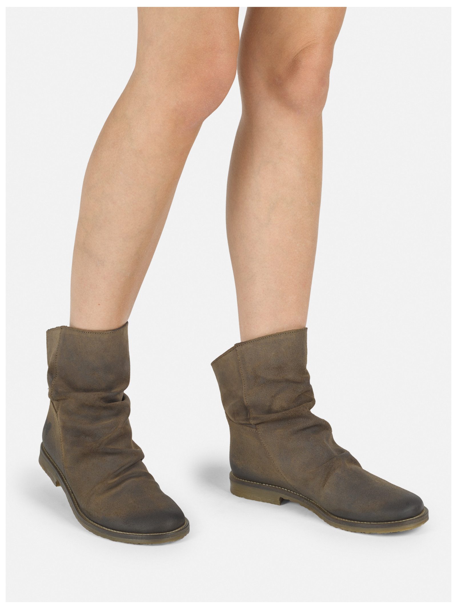 Felmini Stiefelette Veloursleder . Stiefelette (1-tlg)