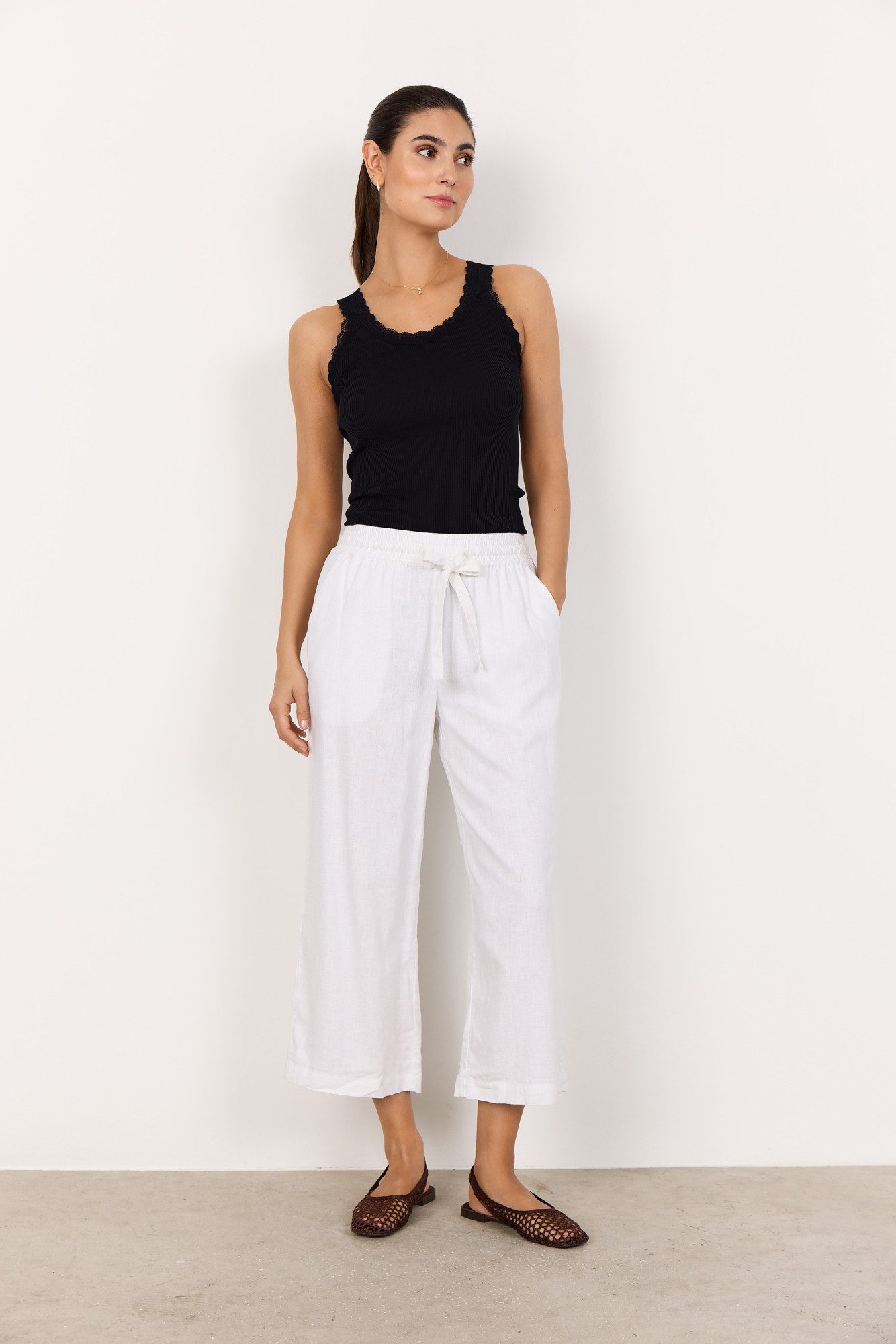 soyaconcept Schlupfhose SC-INA 12-C Viskosemischung mit Leinen