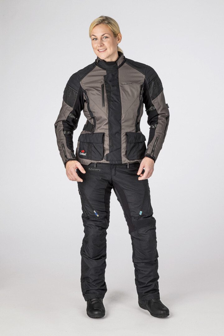 Halvarssons Motorradjacke Wien wasserdichte Damen Motorrad Textiljacke herausnehmbares Innenfutter,wasserdicht