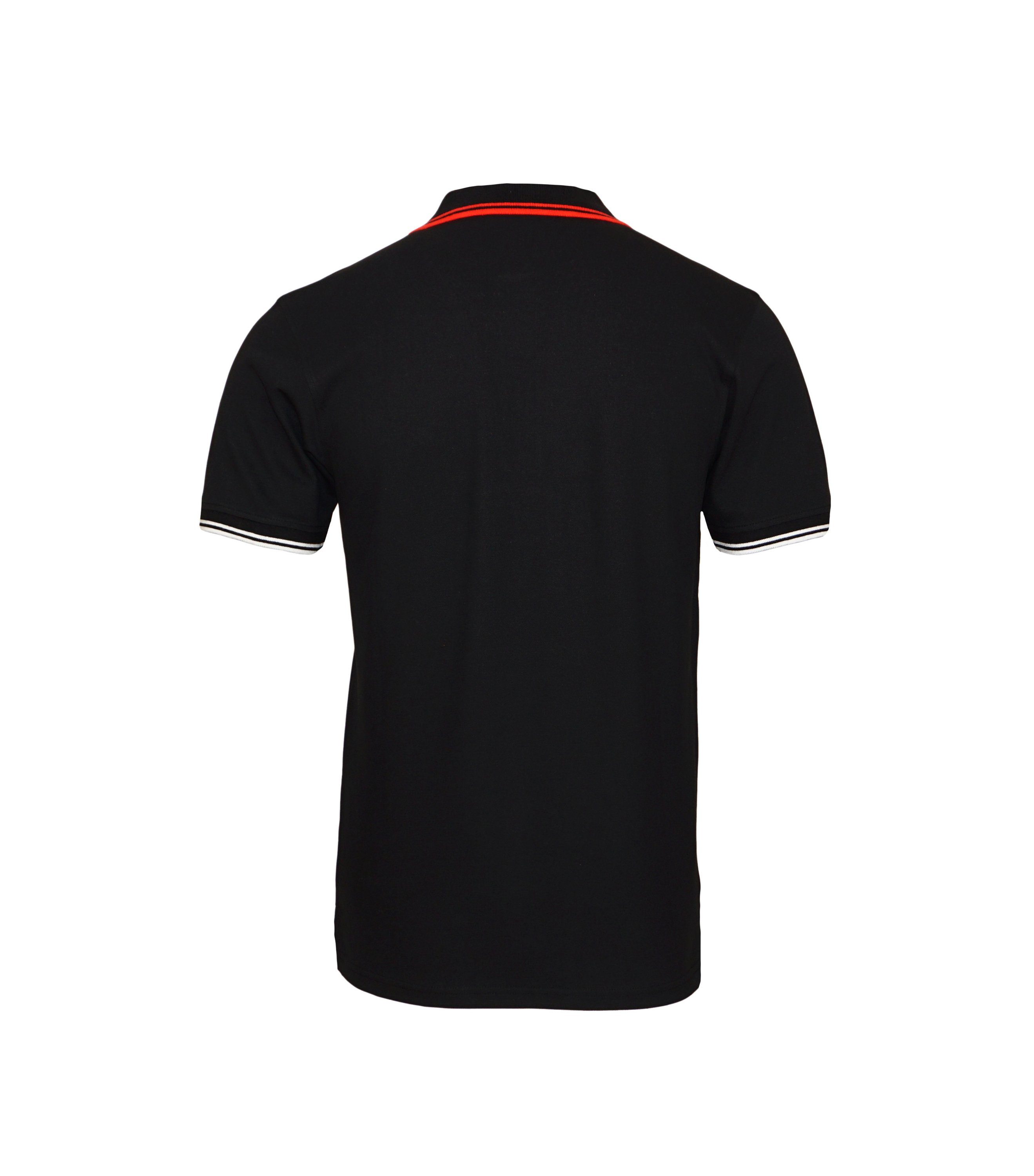U.S. Polo Assn Poloshirt Poloshirt schwarz (1-tlg) Shirt Polohemd BARNEY Shirt