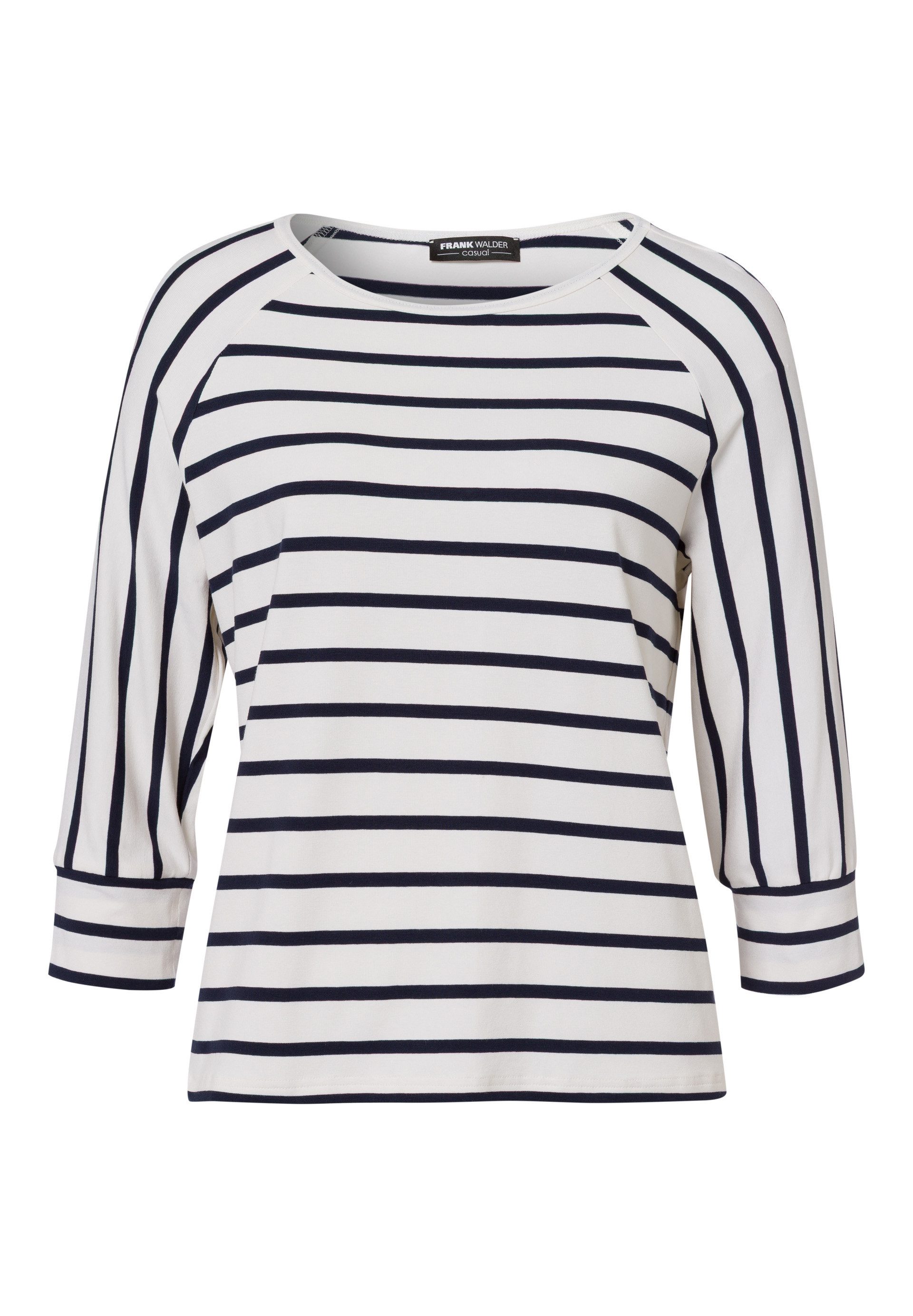 FRANK WALDER Langarmshirt im charmanten Streifen-Look günstig online kaufen