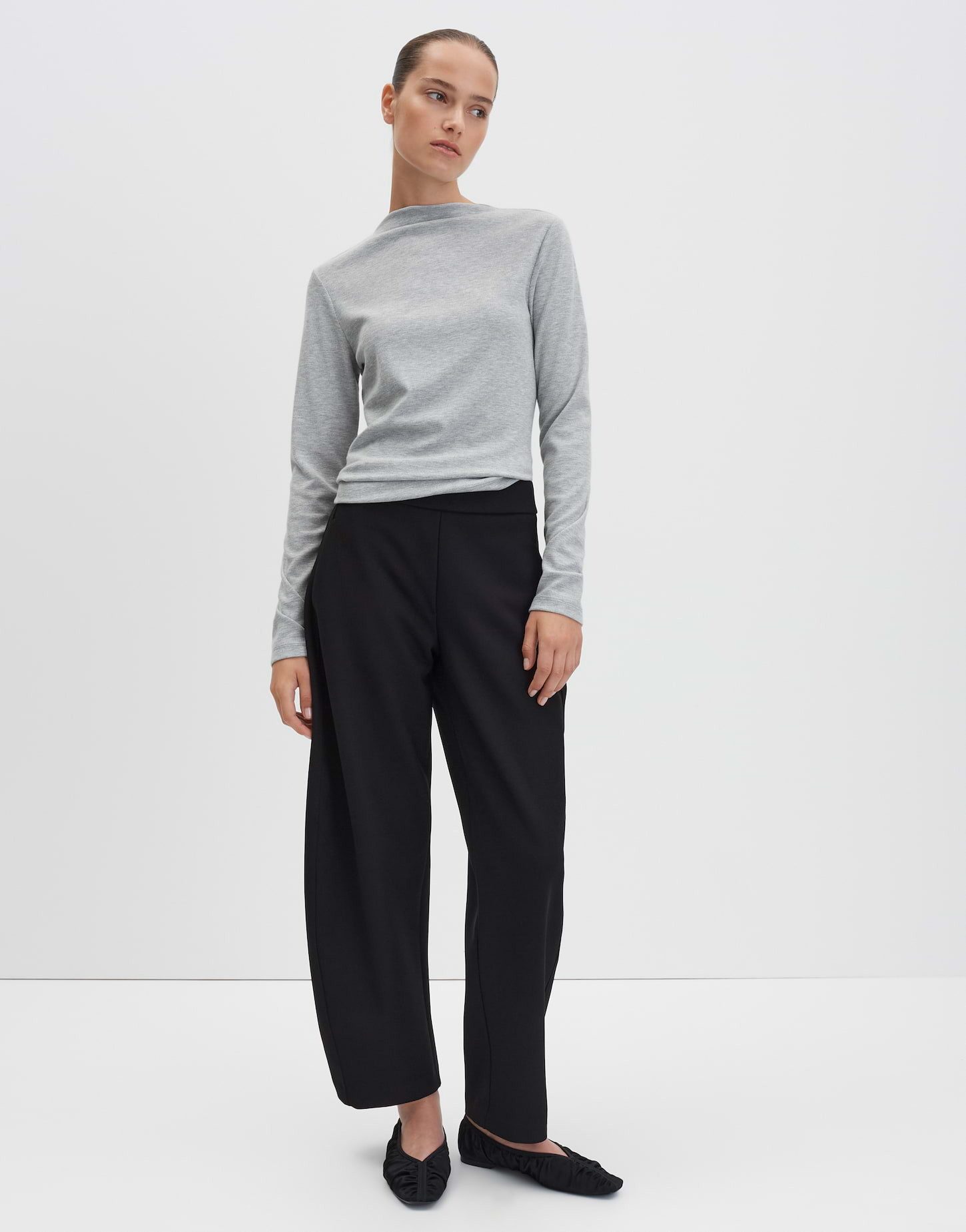someday Longsleeve KELEA mit feiner Rippstruktur Slim Longsleeve mit feiner Rippstruktur, schmale Passform