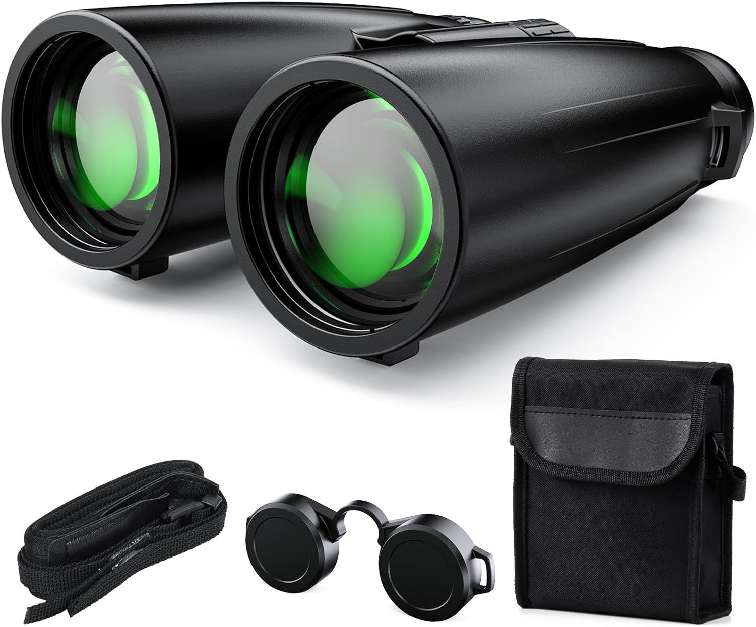 TWUFY 12X50 Fernglas HD Kompakt Fernglas Erwachsene Wasserdicht Fernglas (für Vogelbeobachtung, Jagd, Wandern, Sightseeing)