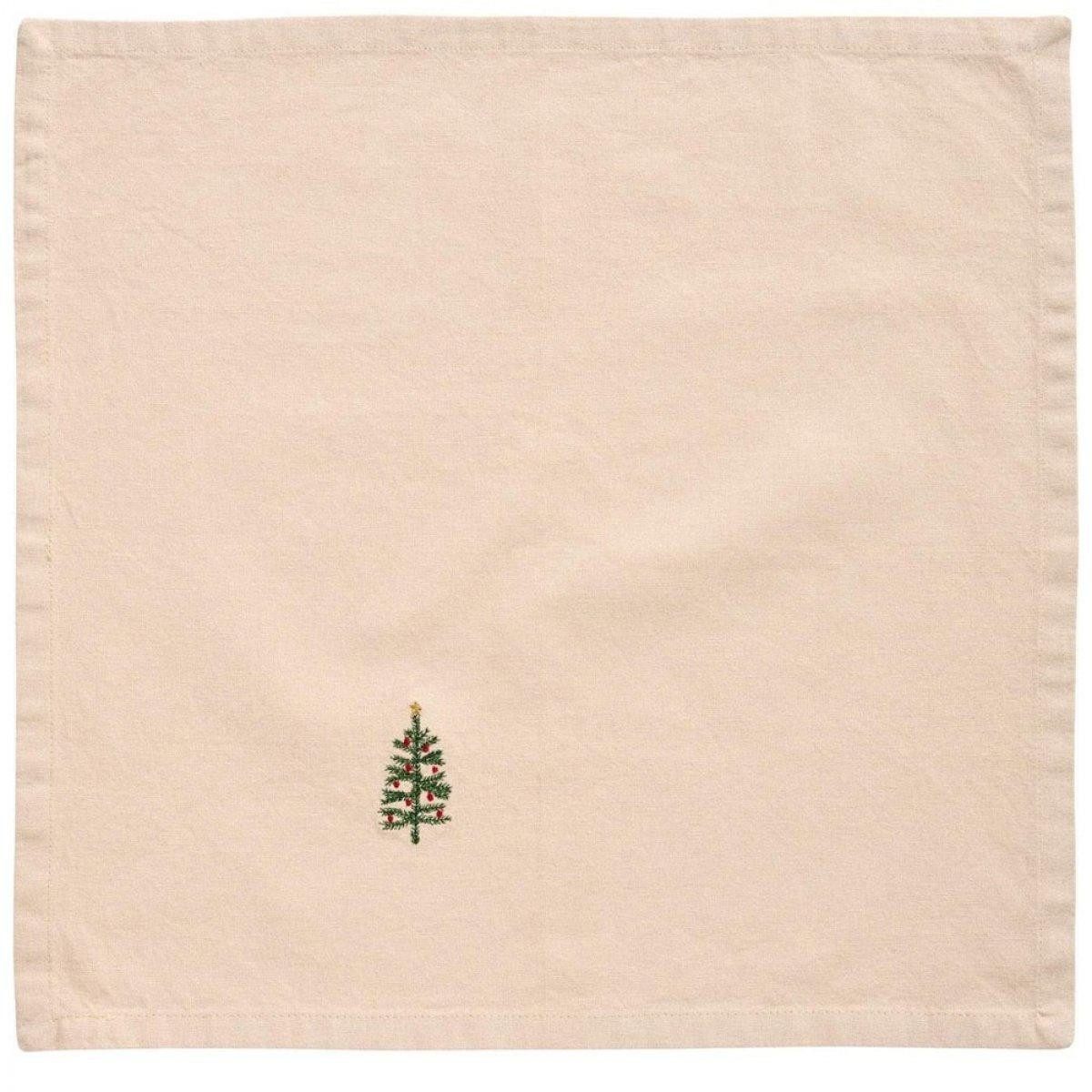 Ib Laursen Салфеткиhalter Ib Laursen Stoffserviette Tradition mit Tannenbaum (40x40cm)