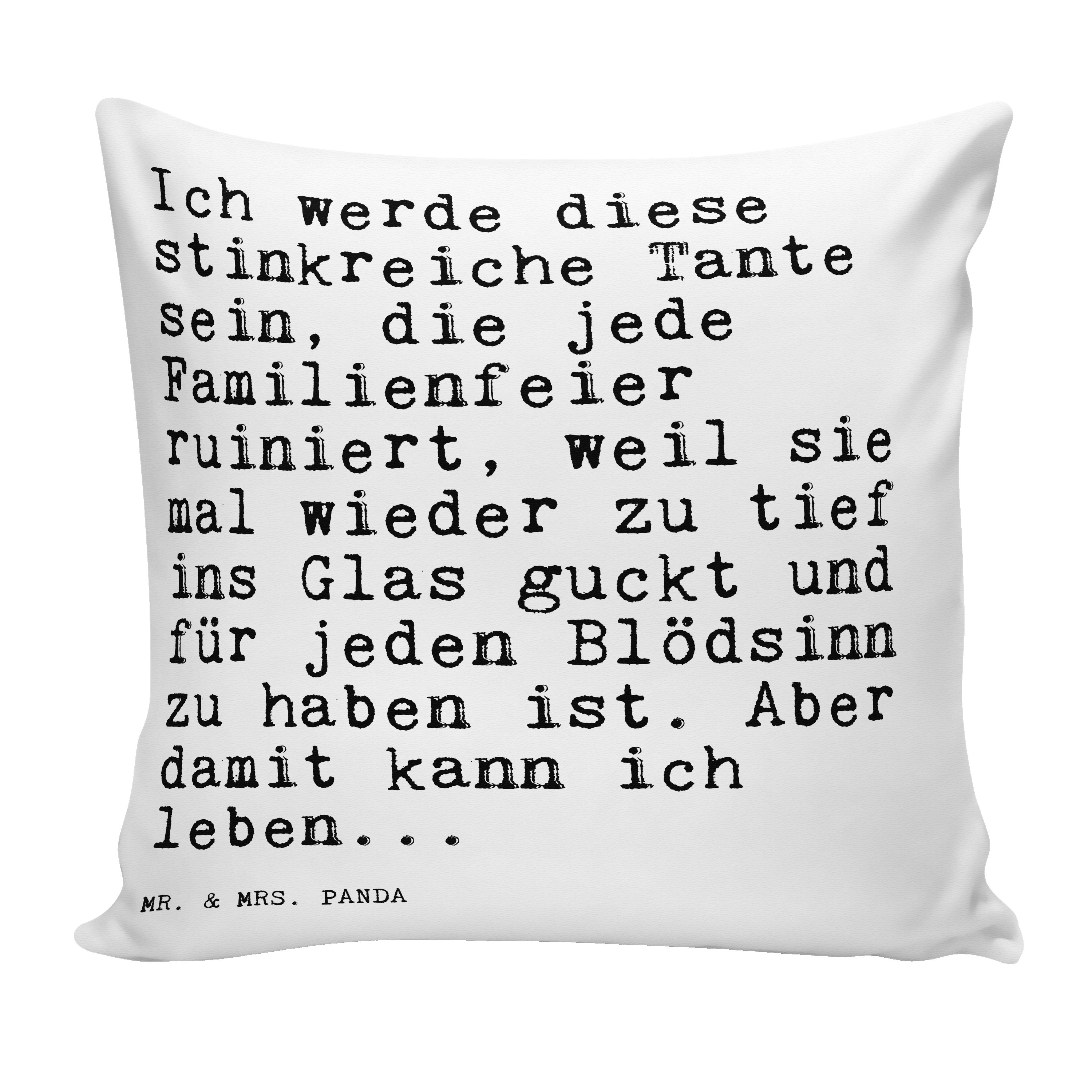 Mr. & Mrs. Panda Dekokissen »Ich werde diese stinkreiche... Weiß