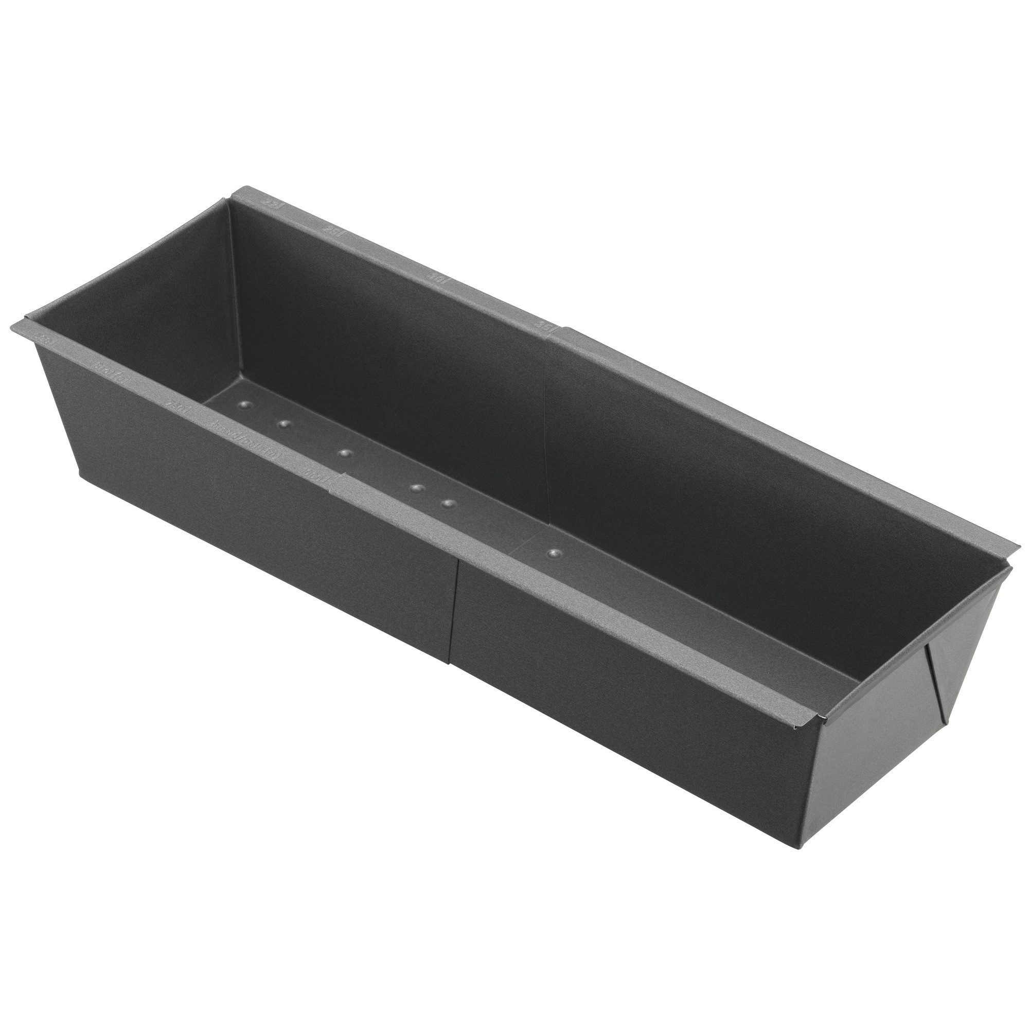 Kaiser Brotkasten Inspiration 320, Metall, (1x Kuchen-/ Brotform 20-35 cm mit Rezeptheft)