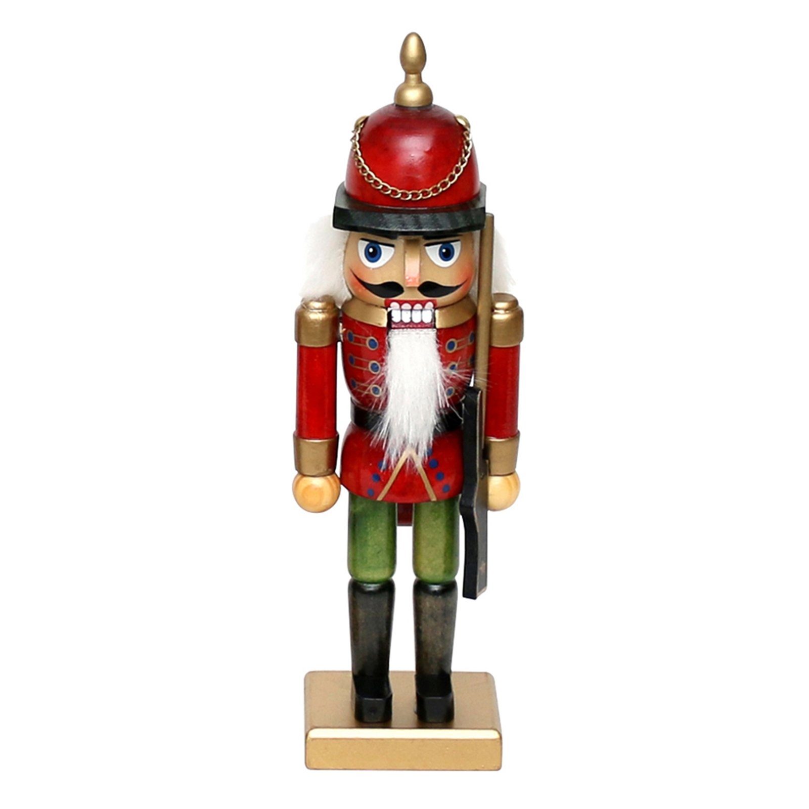SIGRO Weihnachtsfigur Weihnachts-Nussknacker lasiert (Stück, 1 St., 1 Nussknacker). € 16,79