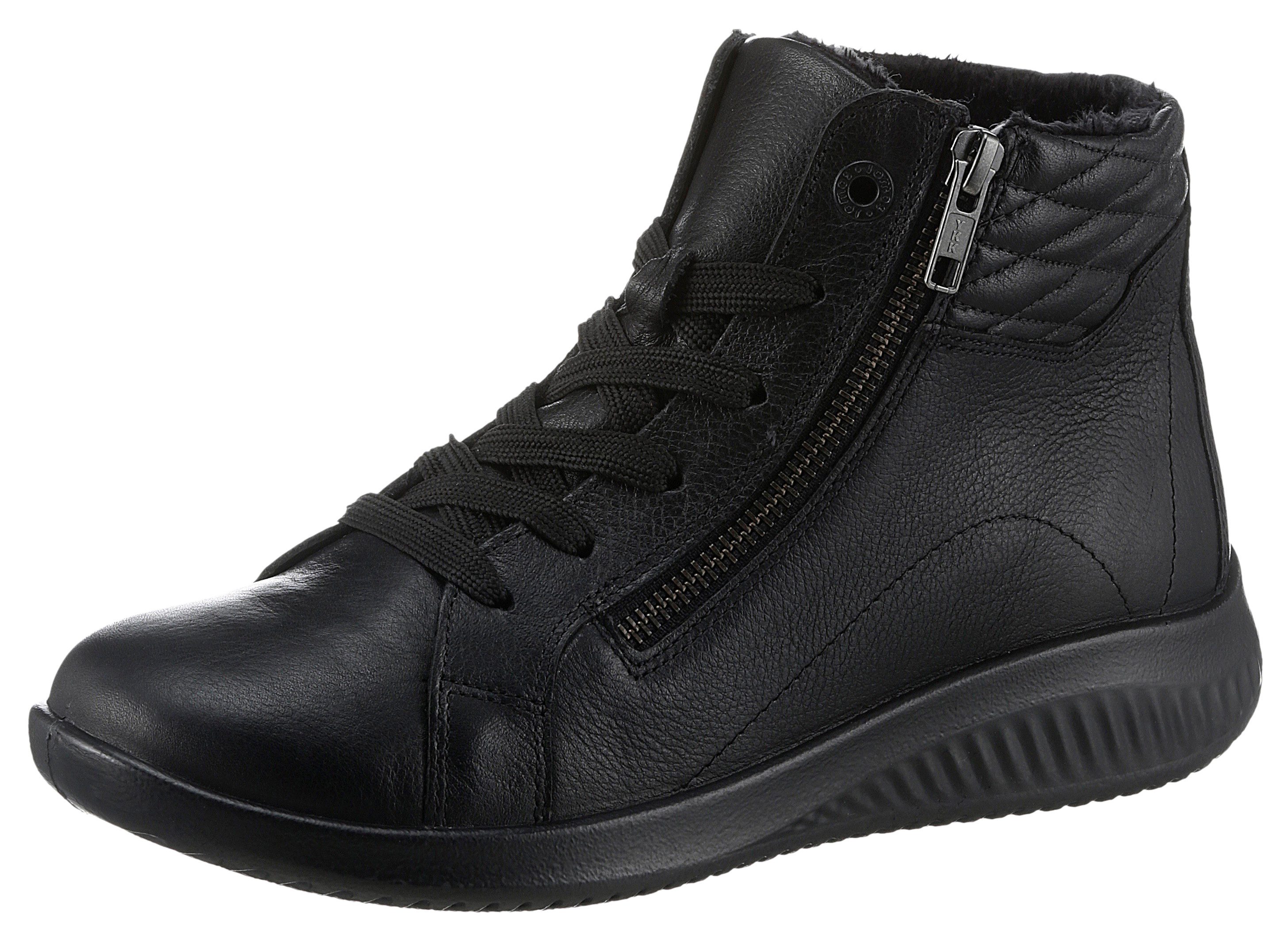 Jomos Allegra Winterstiefelette, Schnürboots, Winterboots, Stiefelette mit Warmfutter, extraweit