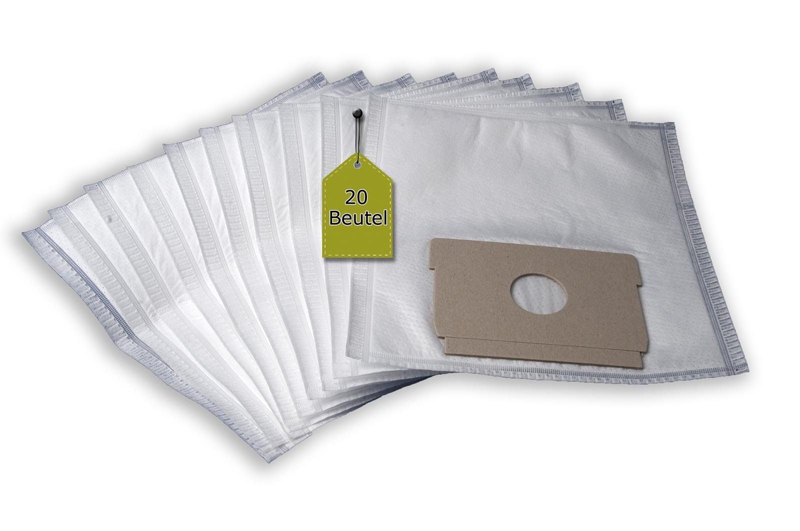 eVendix Staubsaugerbeutel 20 Staubsaugerbeutel kompatibel mit PROGRESS Minor GTA, GTB, GTC, passend für PROGRESS, 20 St., PROGRESS Minor GTA, GTB, GTC