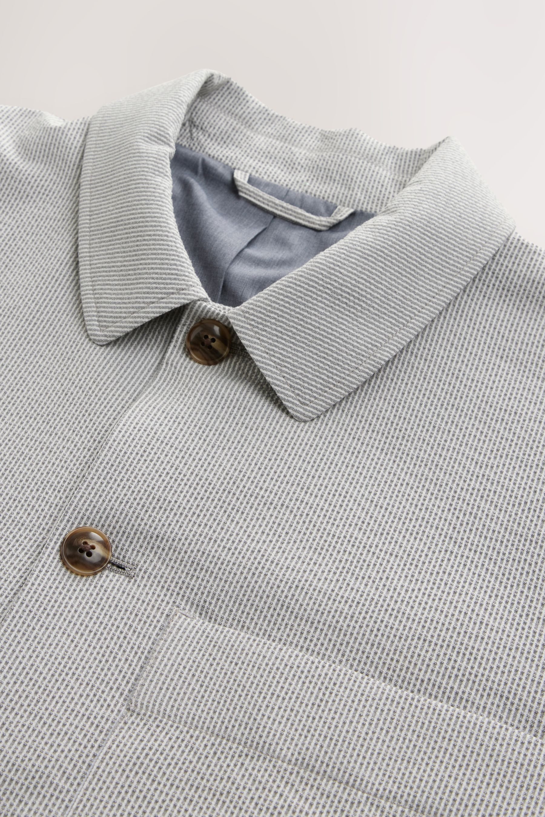 Next Hemdjacke Edle Hemdjacke mit Doppeltaschen und Streifen (1-St) günstig online kaufen