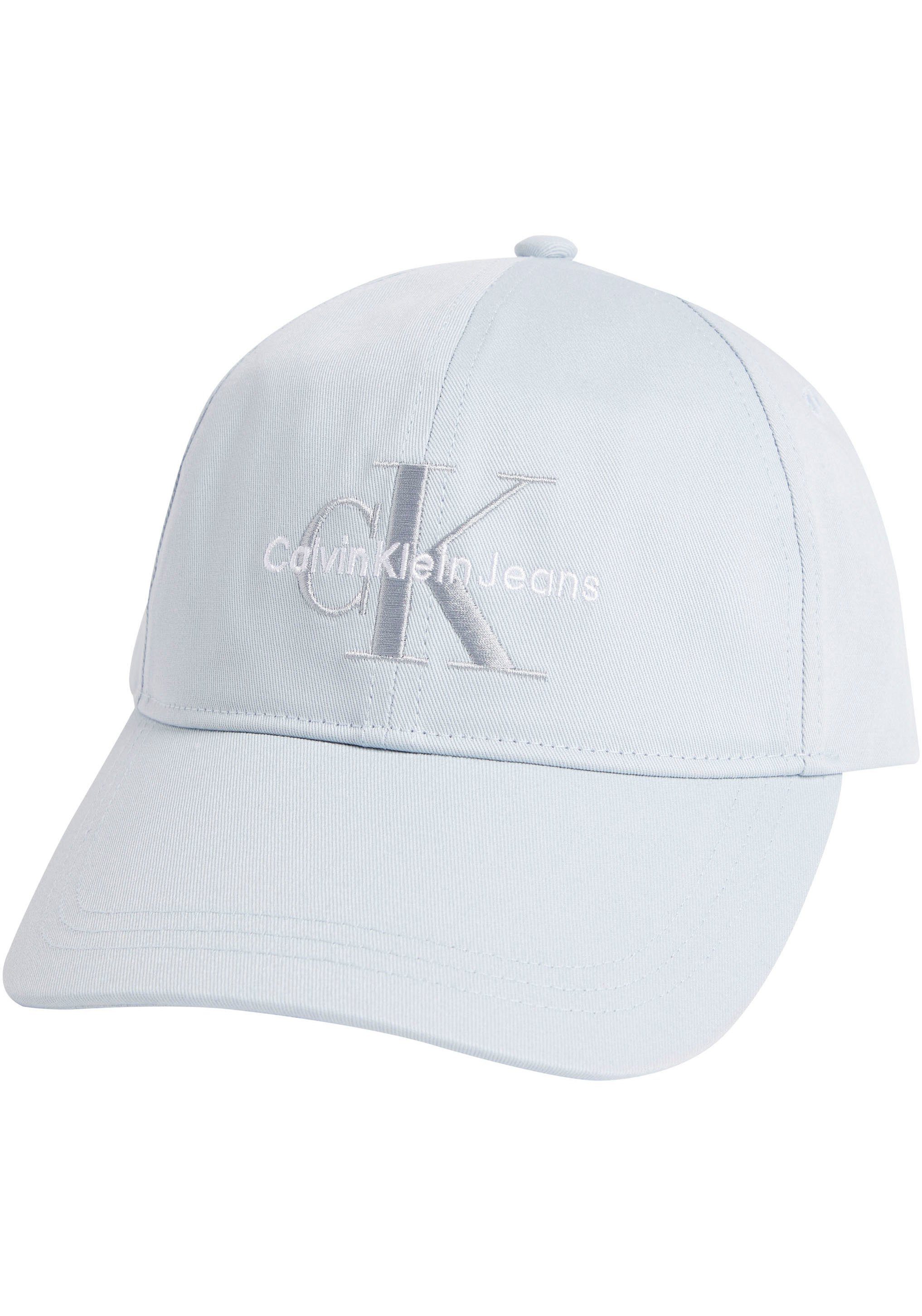 Calvin Klein Jeans Flex Cap mit Logostickereien hellblau | Flex Caps