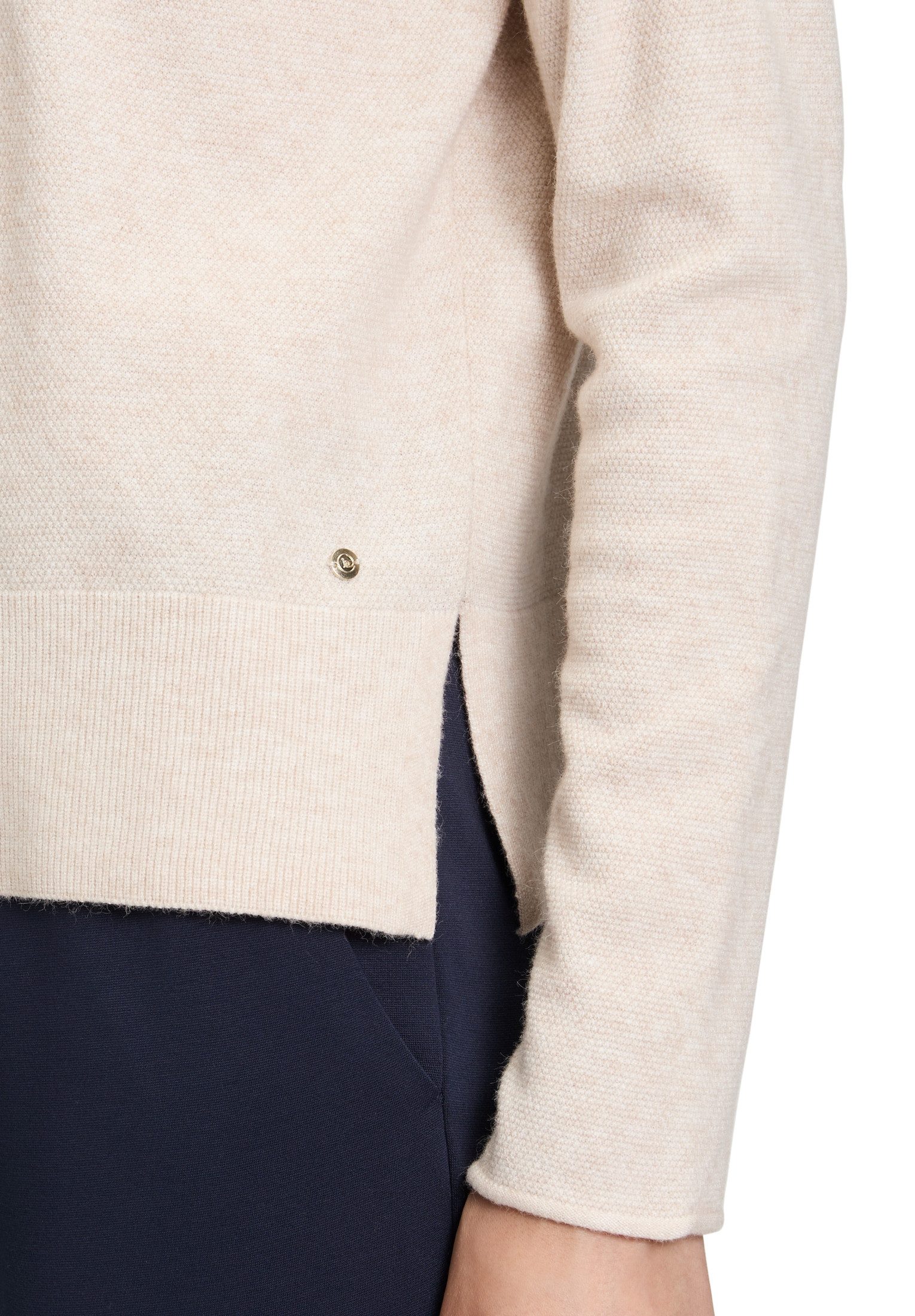 Betty&Co Strickpullover Damen mit V-Ausschnitt (1-tlg)