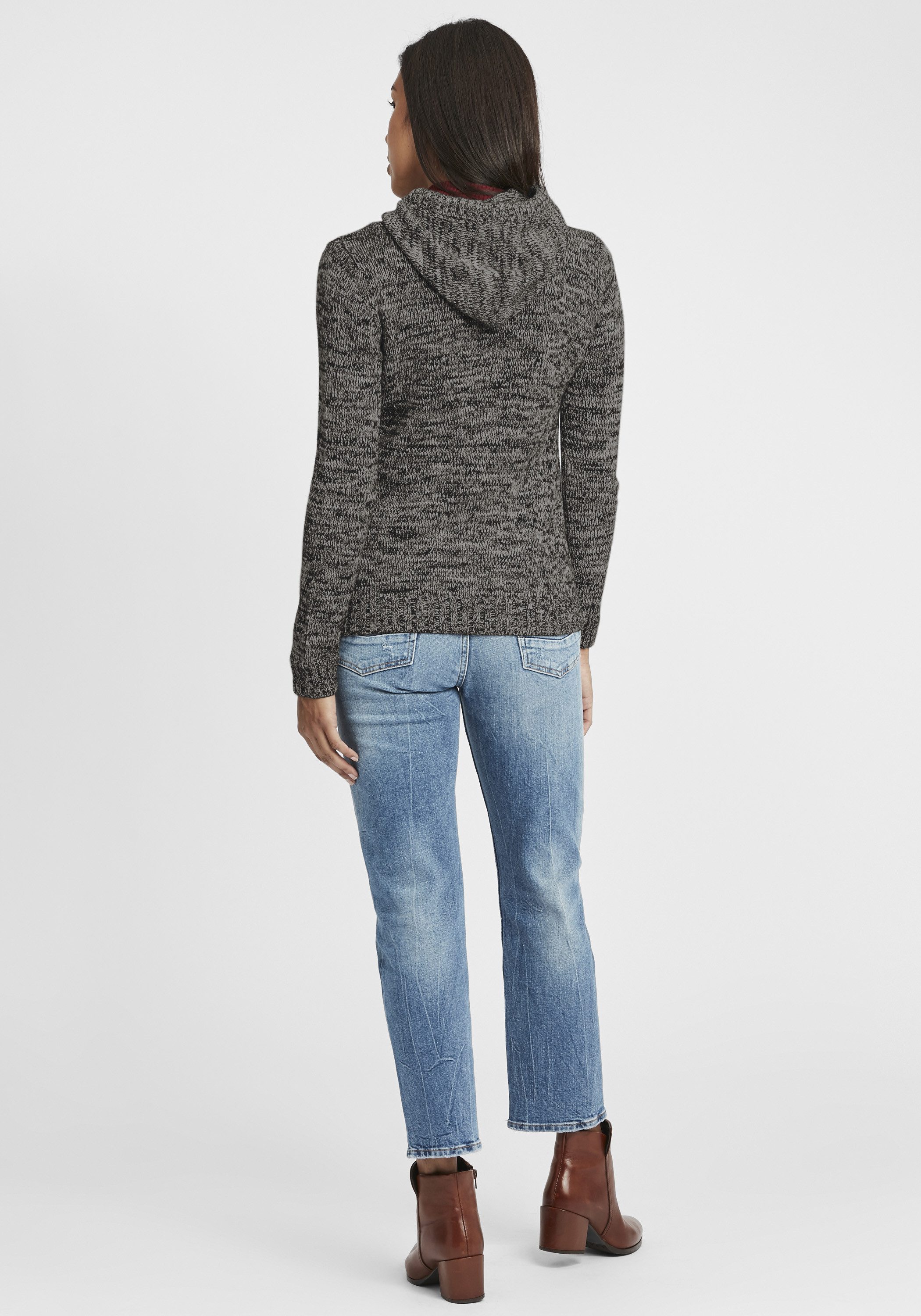OXMO Strickjacke OXPhiladelphia Cardigan mit Kapuze