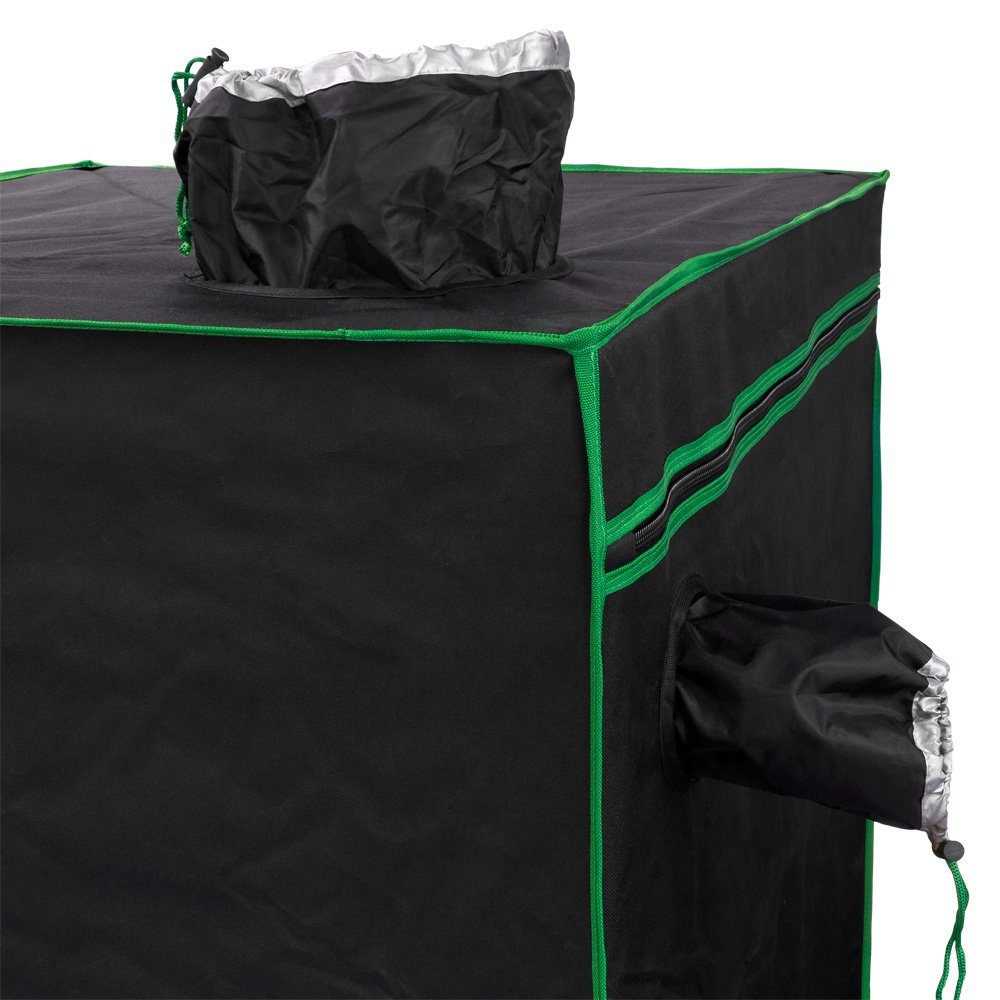 Kingpower Gewächshaus Grow Box Gewächshaus Zuchtzelt Growschrank Zuchtschrank 100x100x200 cm – Bild 4 von 5