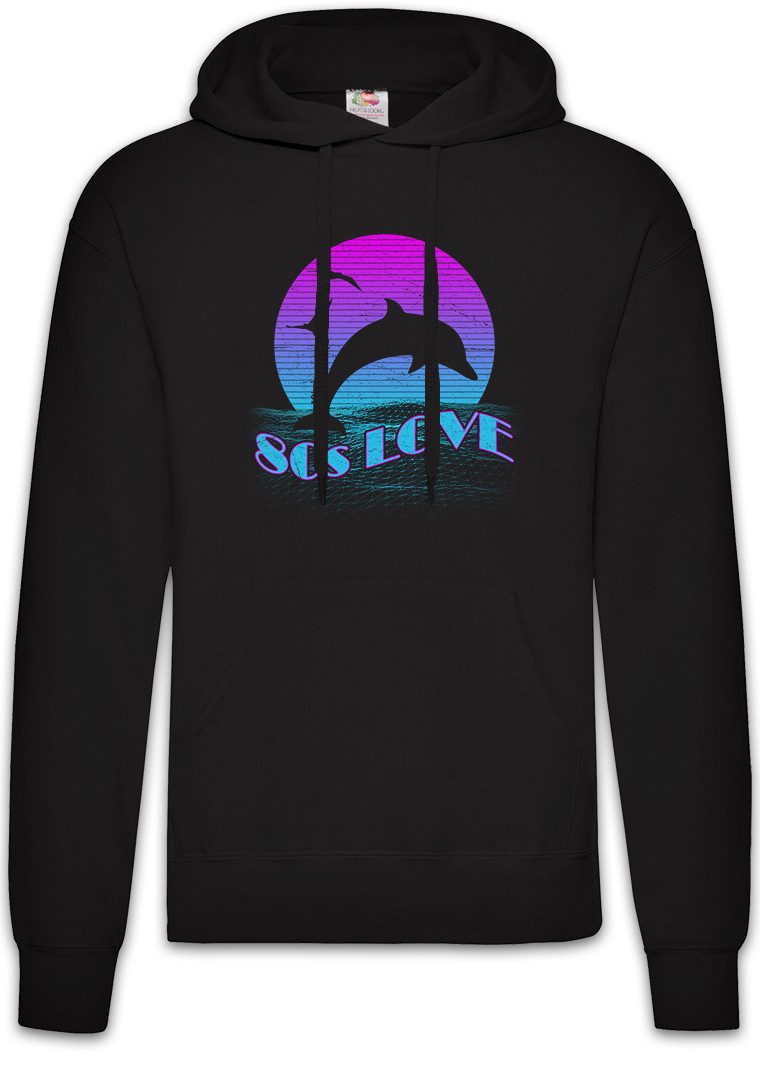 Hoodie 80s Love Herren Hoodie Synthesizer Electro Techno LFO Musik Music DJ