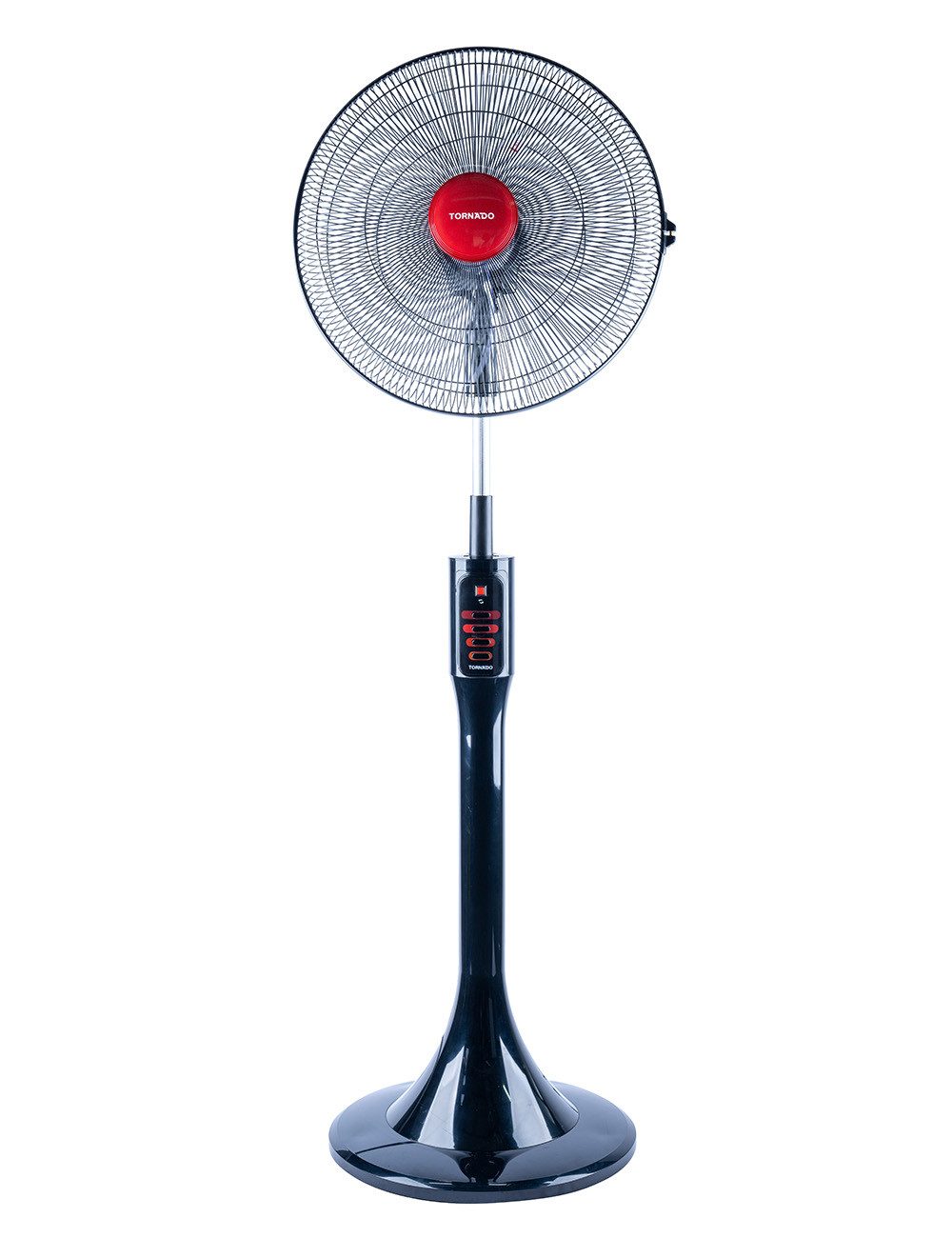 Tornado Standventilator Standventilator 16 Zoll, 60 W, 4 Flügel, 3 Geschwindigkeitsstufen